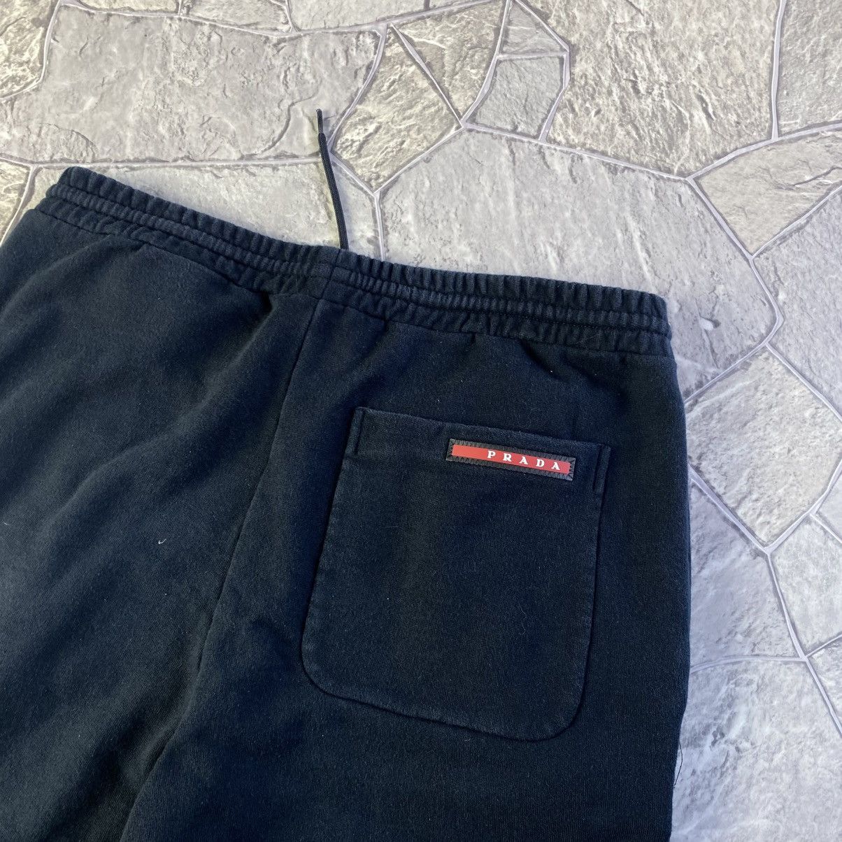 Prada Vintage Prada Red Tab Sweatpants Size US 30 / EU 46 - 3 Thumbnail