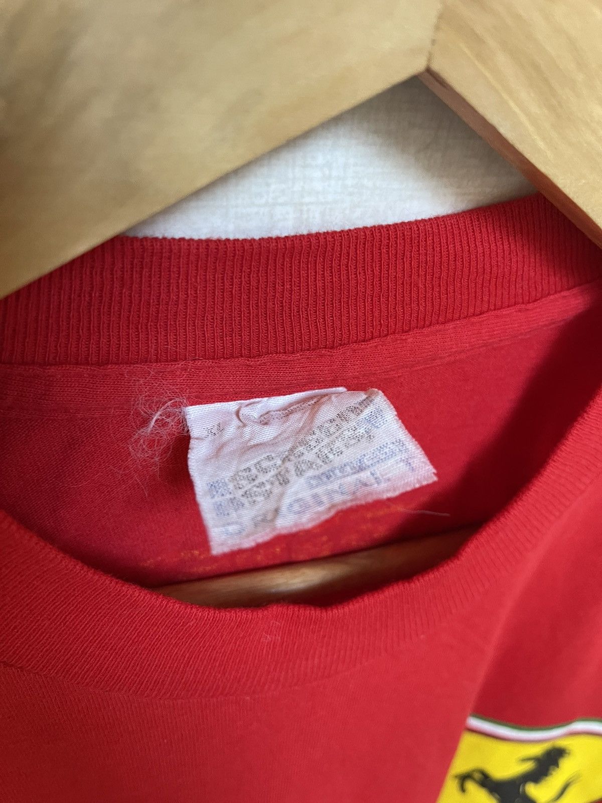 Ferrari Vintage Ferrari Big Logo T shirt 90s Size US XL / EU 56 / 4 - 3 Thumbnail