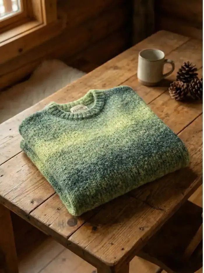 Other Horda Brand Maglione Verde Alta Qualità Made in Italy Size US L / EU 52-54 / 3 - 6 Thumbnail