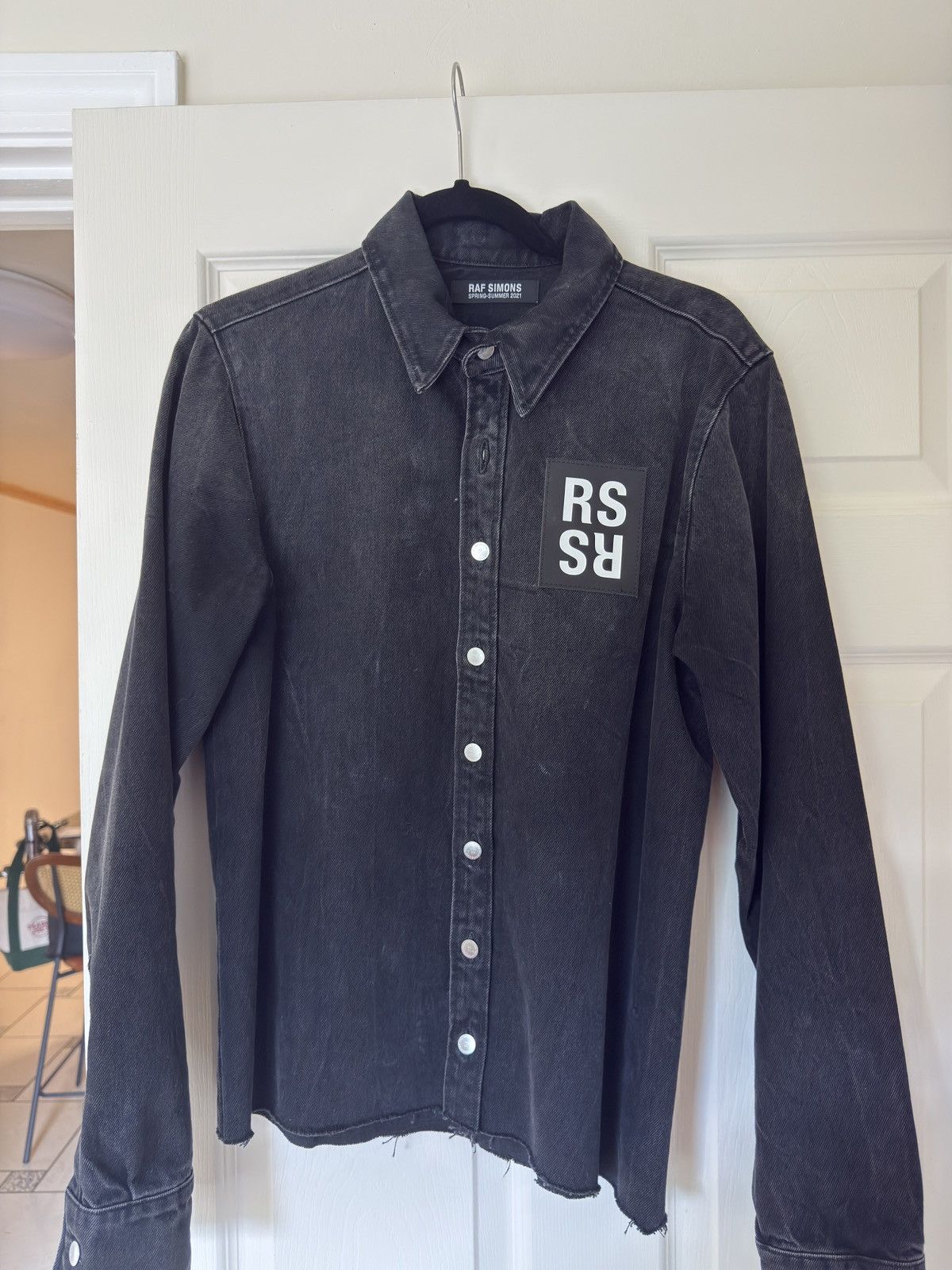 Raf Simons Raf Simons RS Logo Denim Shirt Size US M / EU 48-50 / 2 - 2 Thumbnail