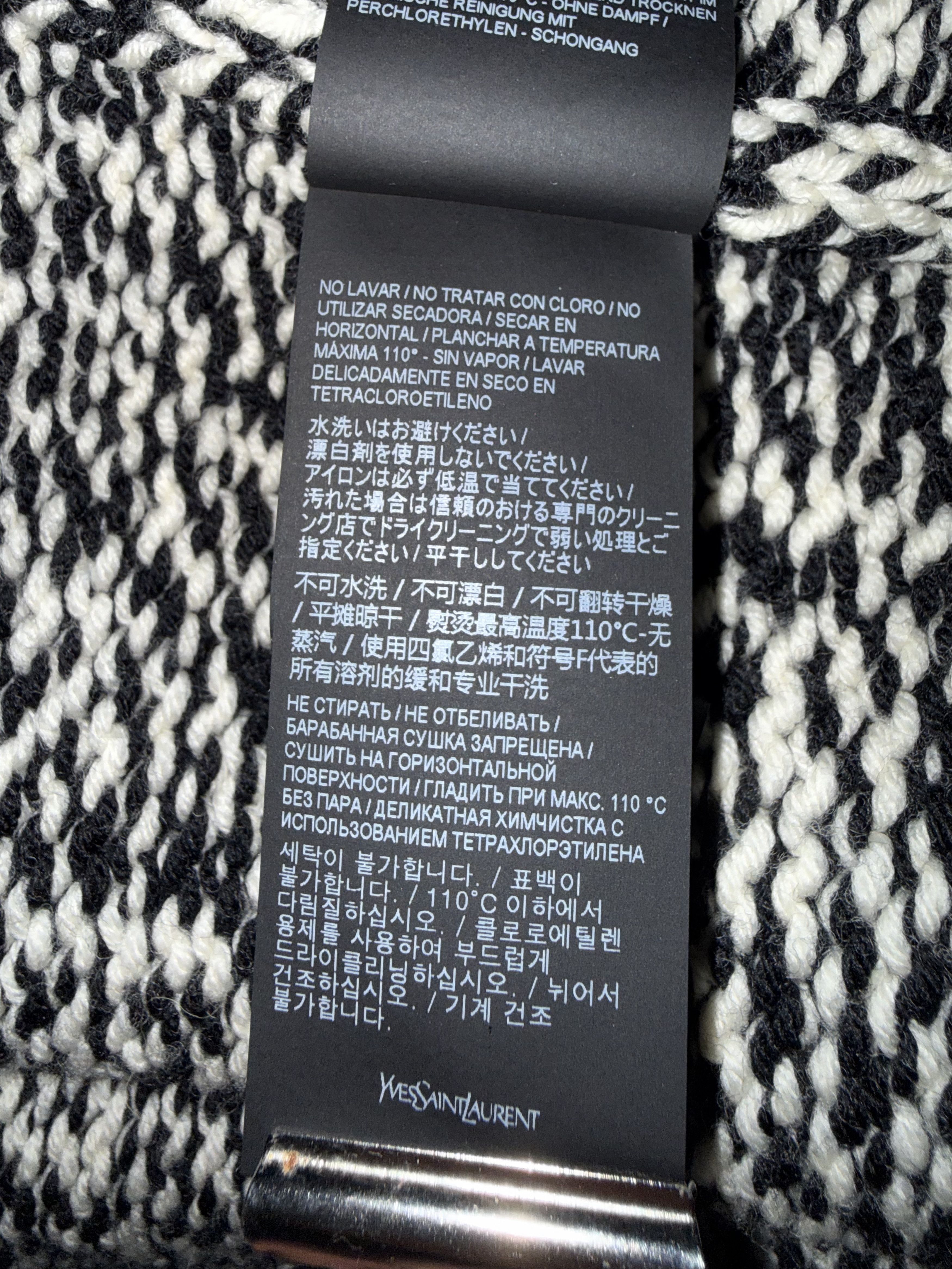 Saint Laurent Paris Maxi Dress Knit Size S / US 4 / IT 40 - 10 Thumbnail