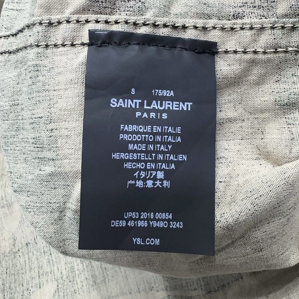 Saint Laurent Paris Saint Laurent x Hedi Slimane SS16 Field Parka Size US S / EU 44-46 / 1 - 5 Thumbnail