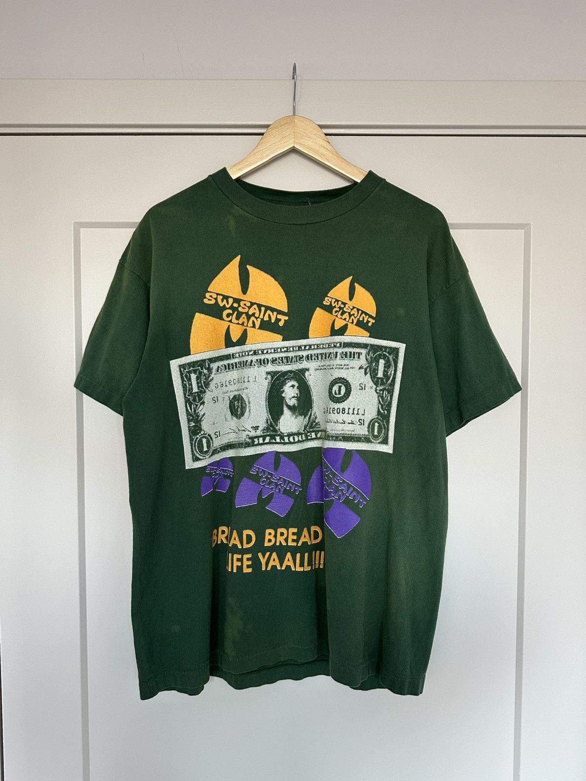 Vintage Saint Michael Sean Wotherspoon Wu-Tang Tee Size US L / EU 52-54 / 3 - 1 Thumbnail
