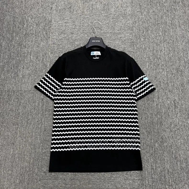 Loro Piana Loro Piana Wave Stripe Short Sleeve. Size US XS / EU 42 / 0 - 1 Thumbnail