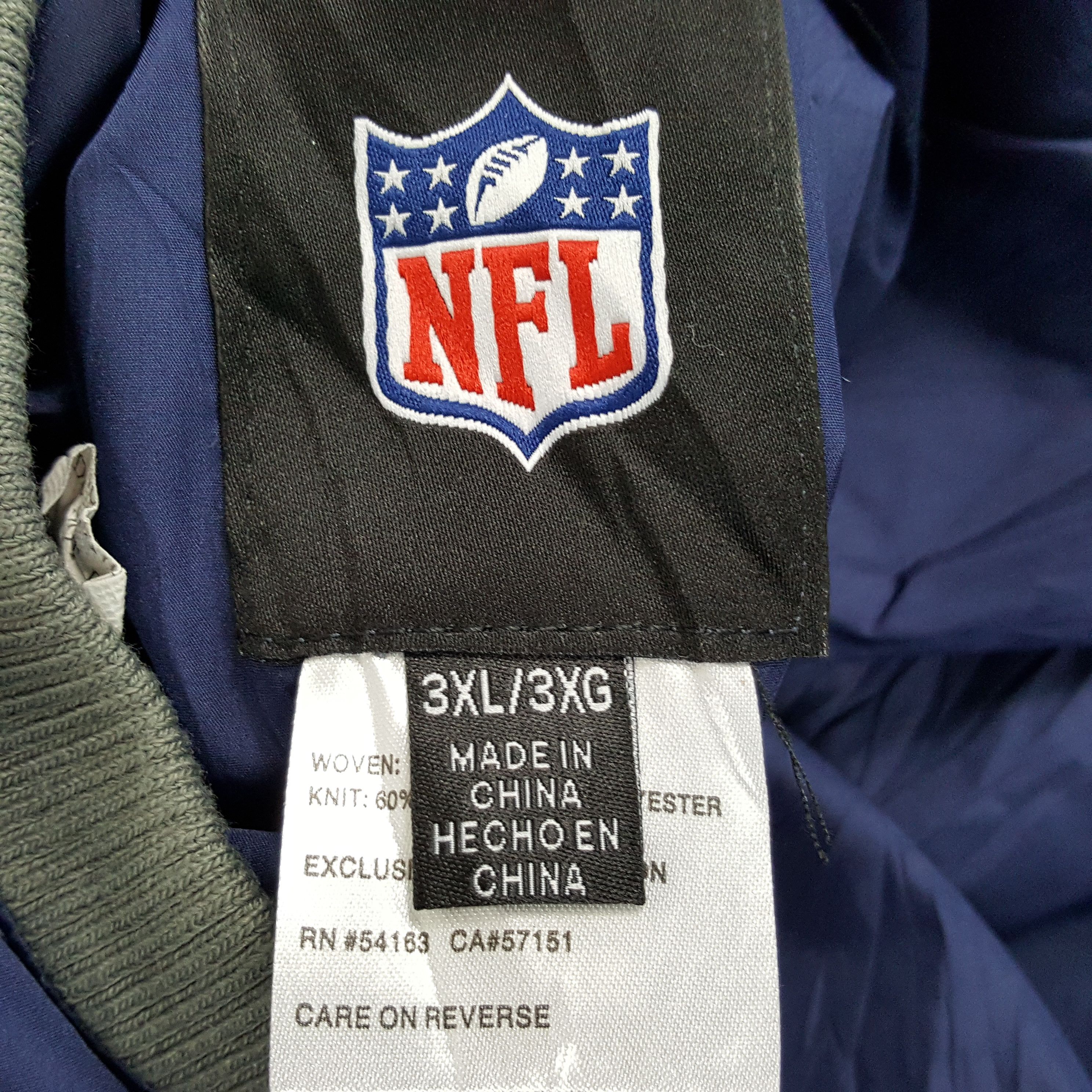 NFL × Vintage Vintage NFL Los Angles Rams Football Team Reversible Hoodies Size US XXL / EU 58 / 5 - 7 Thumbnail