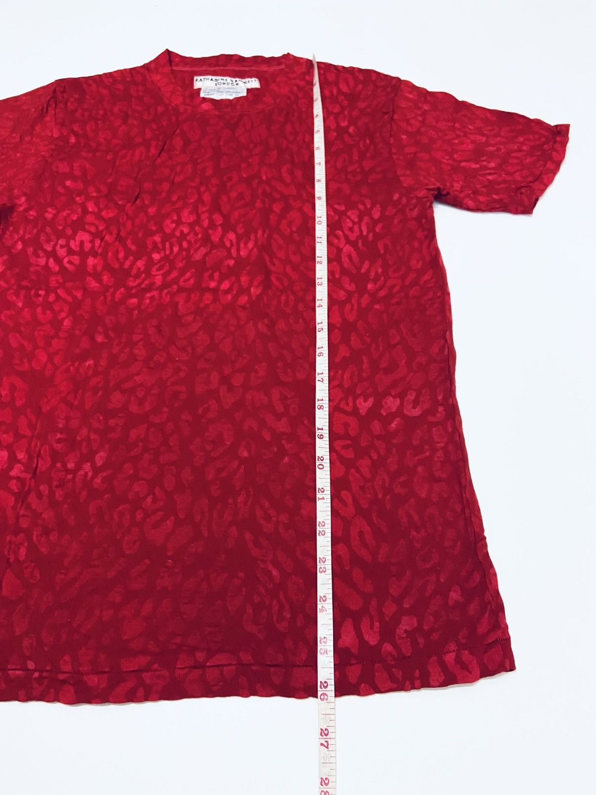 Katharine Hamnett London KATHERINE HAMNET CUT & SEWN TEE Size M / US 6-8 / IT 42-44 - 4 Thumbnail