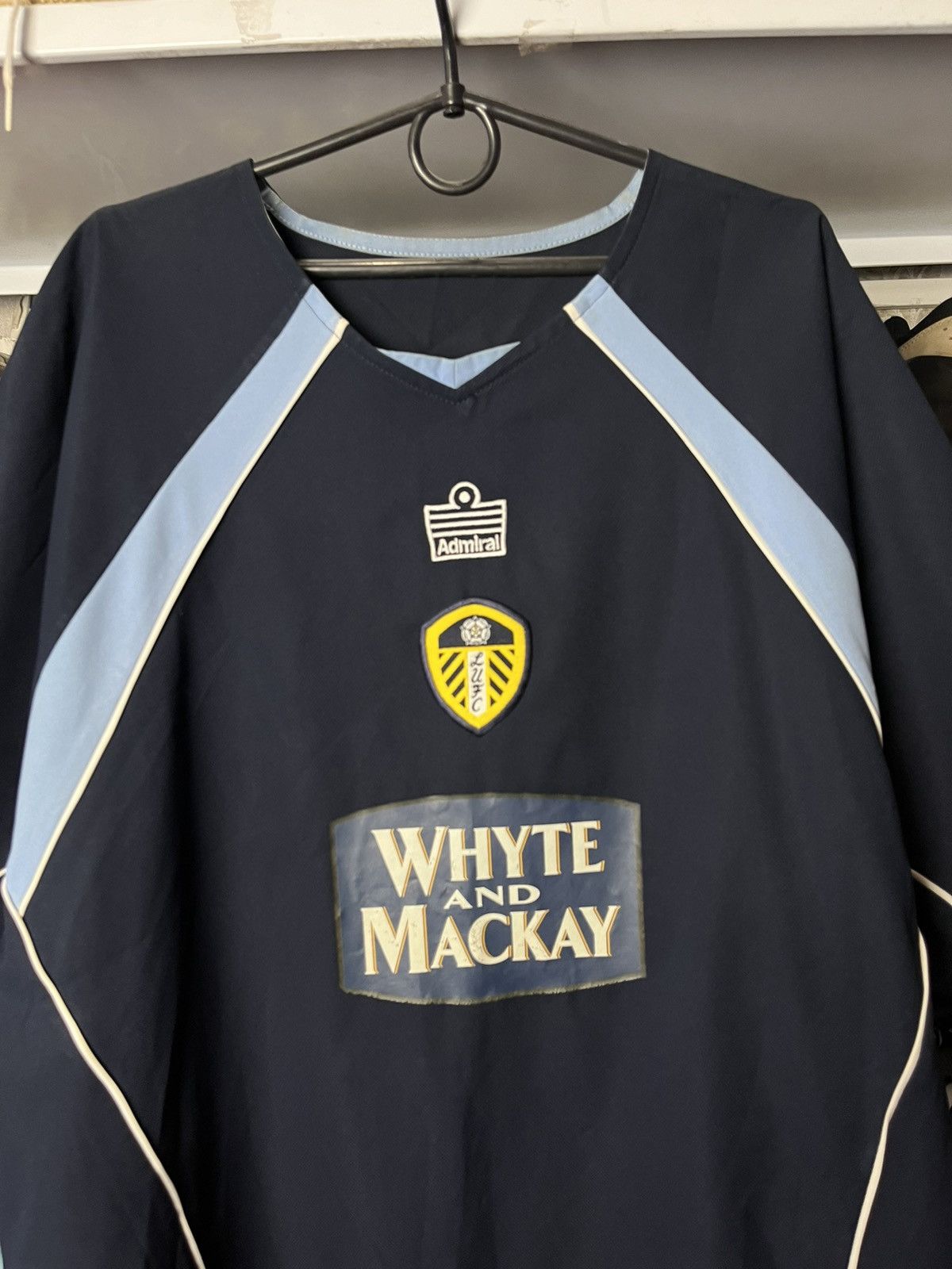 Vintage LEEDS UNITED 2005 AWAY FOOTBALL SHIRT SOCCER JERSEY ADMIRAL Size US XL / EU 56 / 4 - 2 Thumbnail