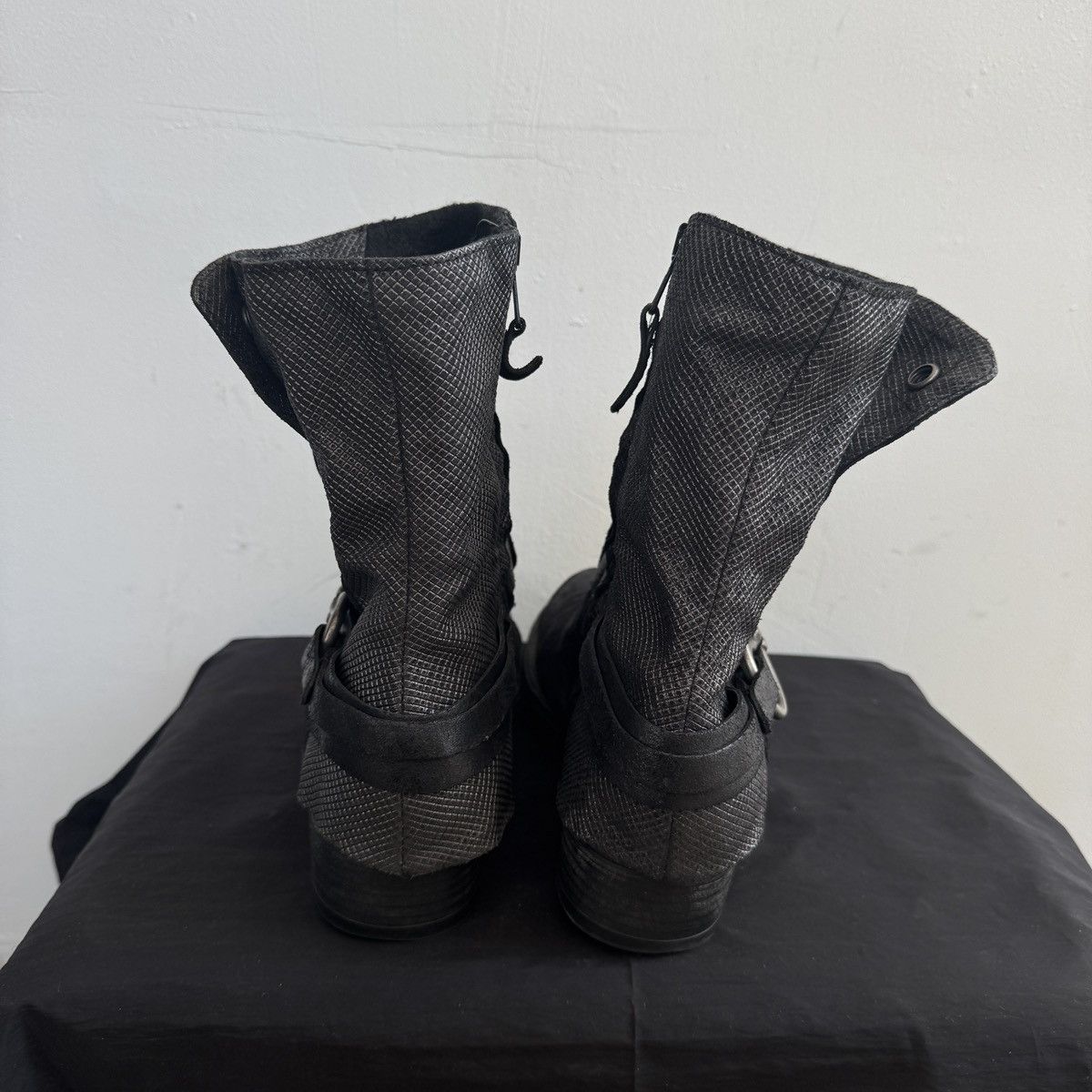 If Six Was Nine Vintage Avant Garde Boots Shoes Leather Style Rick Owens Size US 9 / IT 39 - 6 Thumbnail