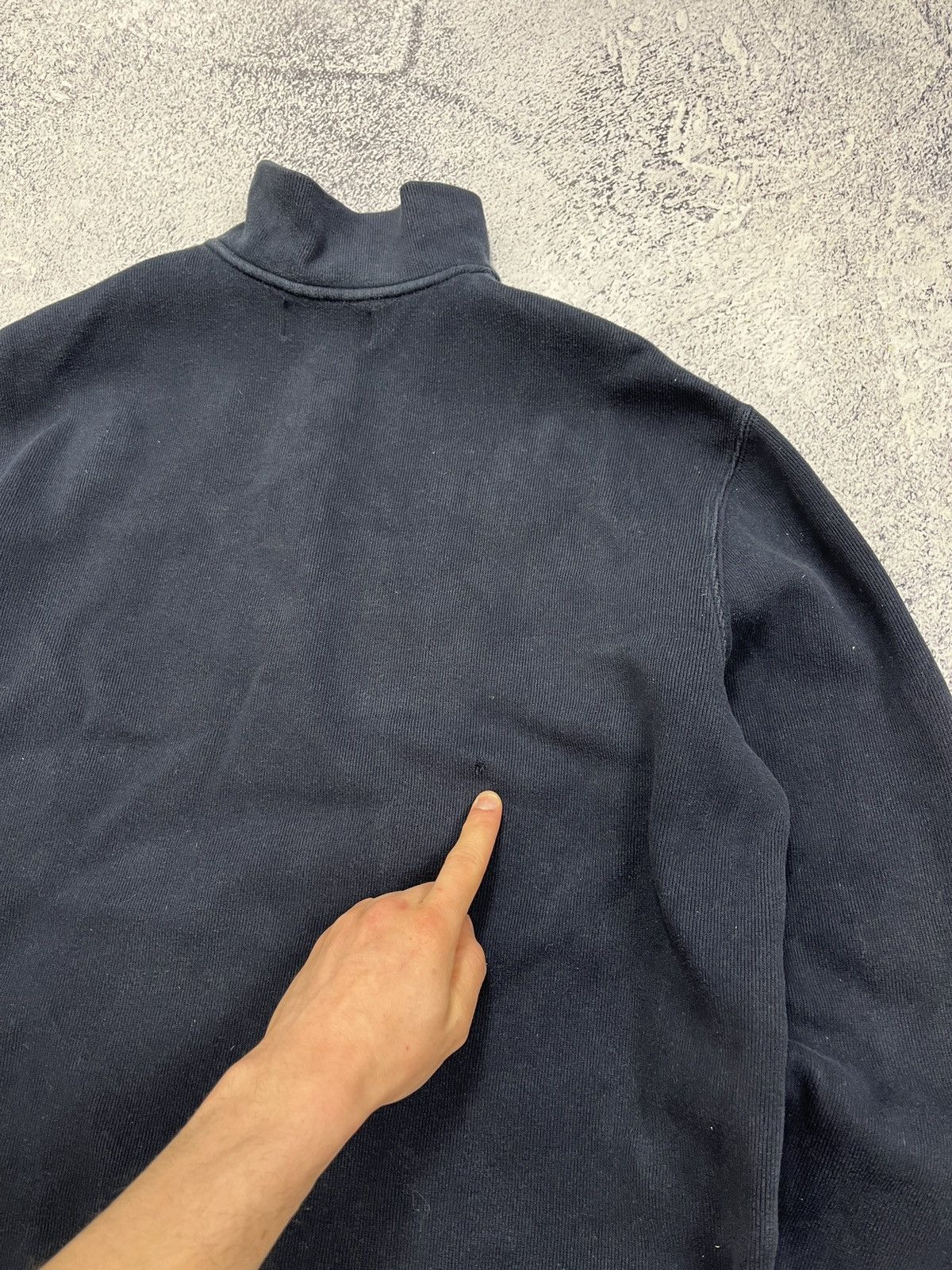 Polo Ralph Lauren × Vintage Vintage 90’s Polo Ralph Lauren Sweater Quarter Zip Old Money Size US L / EU 52-54 / 3 - 13 Thumbnail