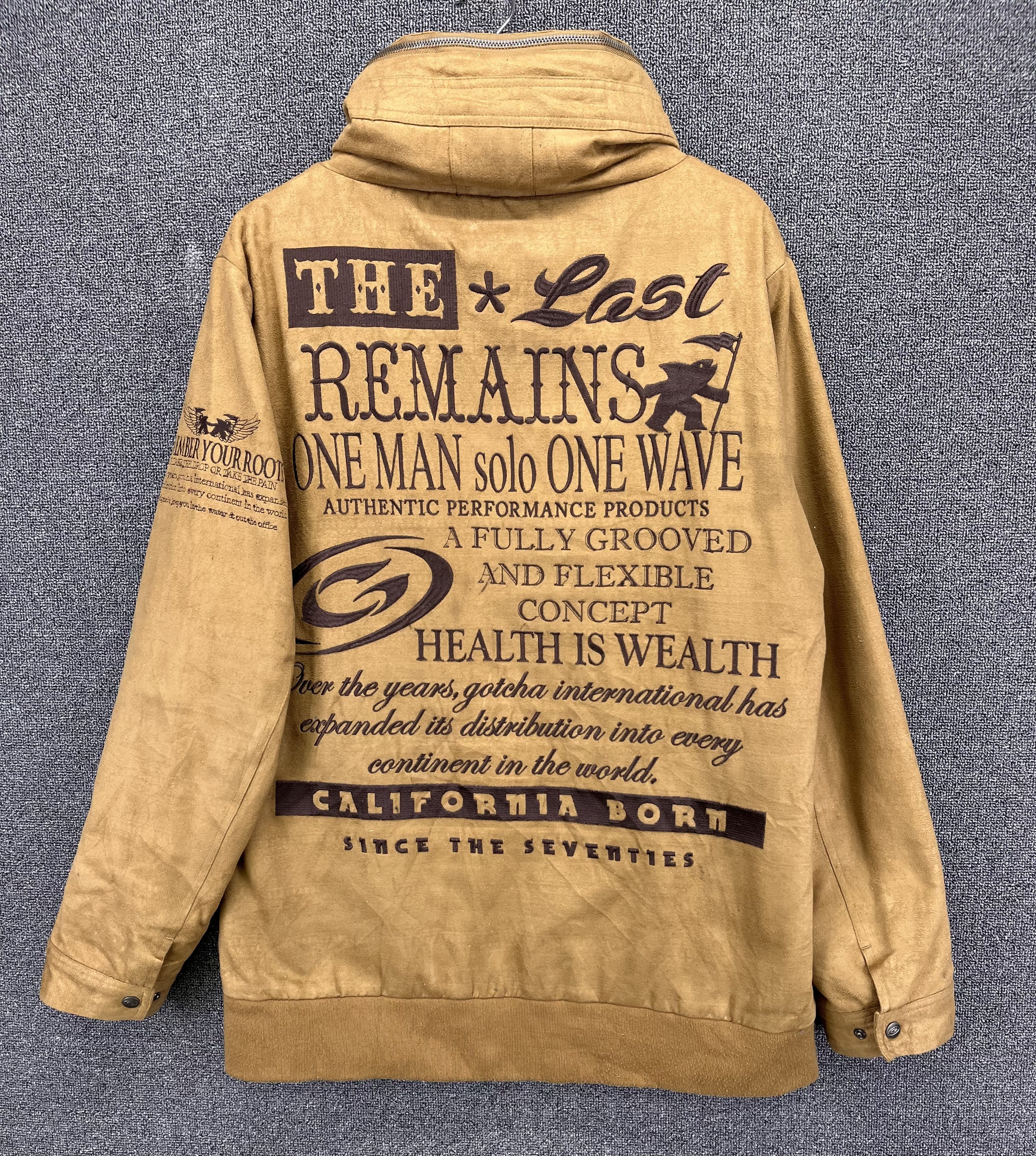 Gotcha Vintage Gotcha California Rare Zip Up Jacket Size XXL / US 16-18 / IT 52-54 - 1 Thumbnail