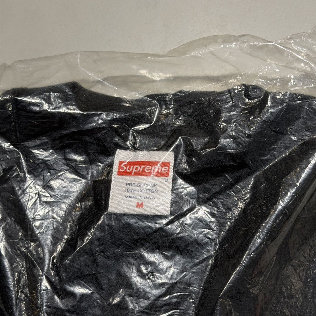 Supreme Supreme Nas Tee Black Size US M / EU 48-50 / 2 - 4 Thumbnail
