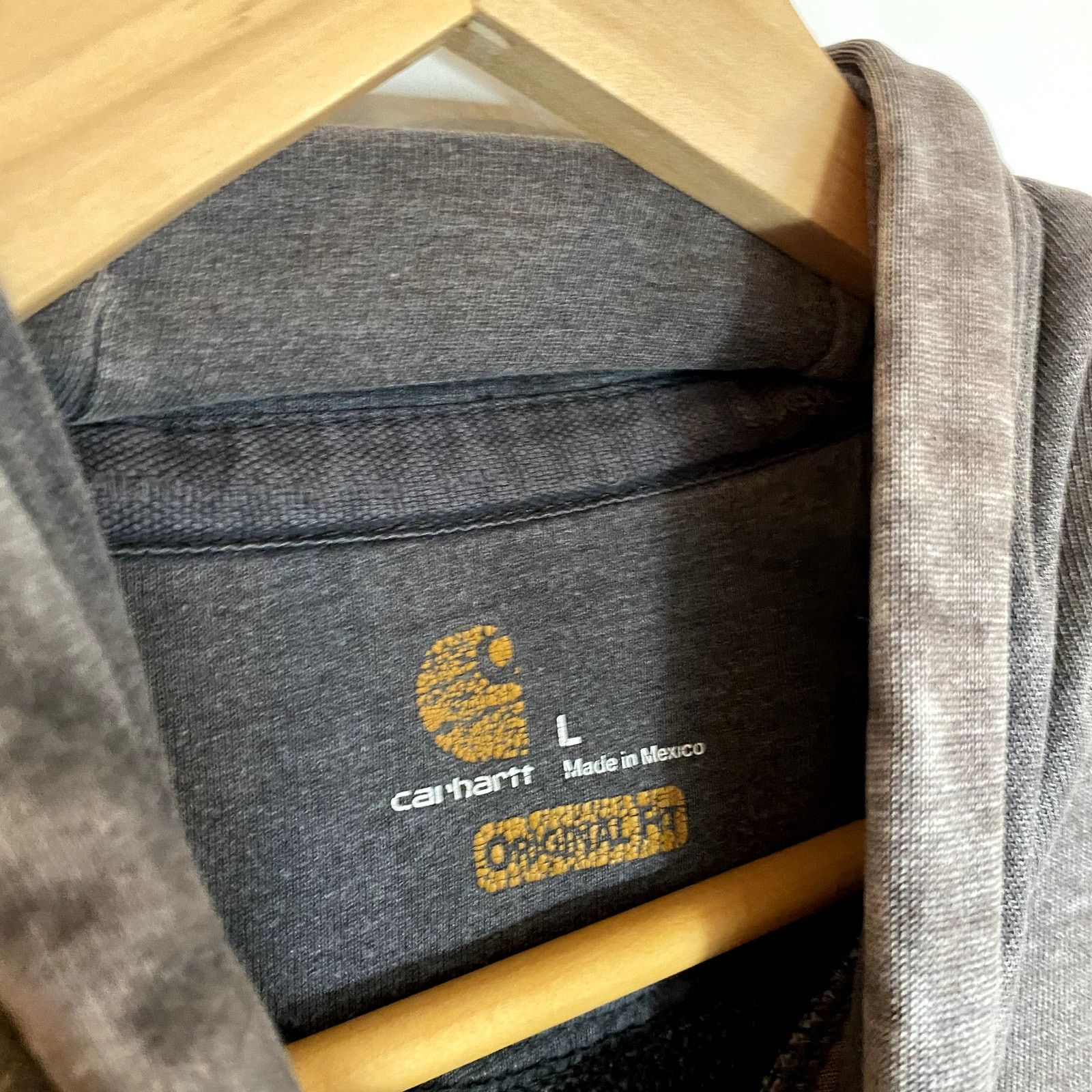 Carhartt × Vintage Carhartt Y2K Sun Faded Hoodie Sweatshirt Size US L / EU 52-54 / 3 - 6 Thumbnail