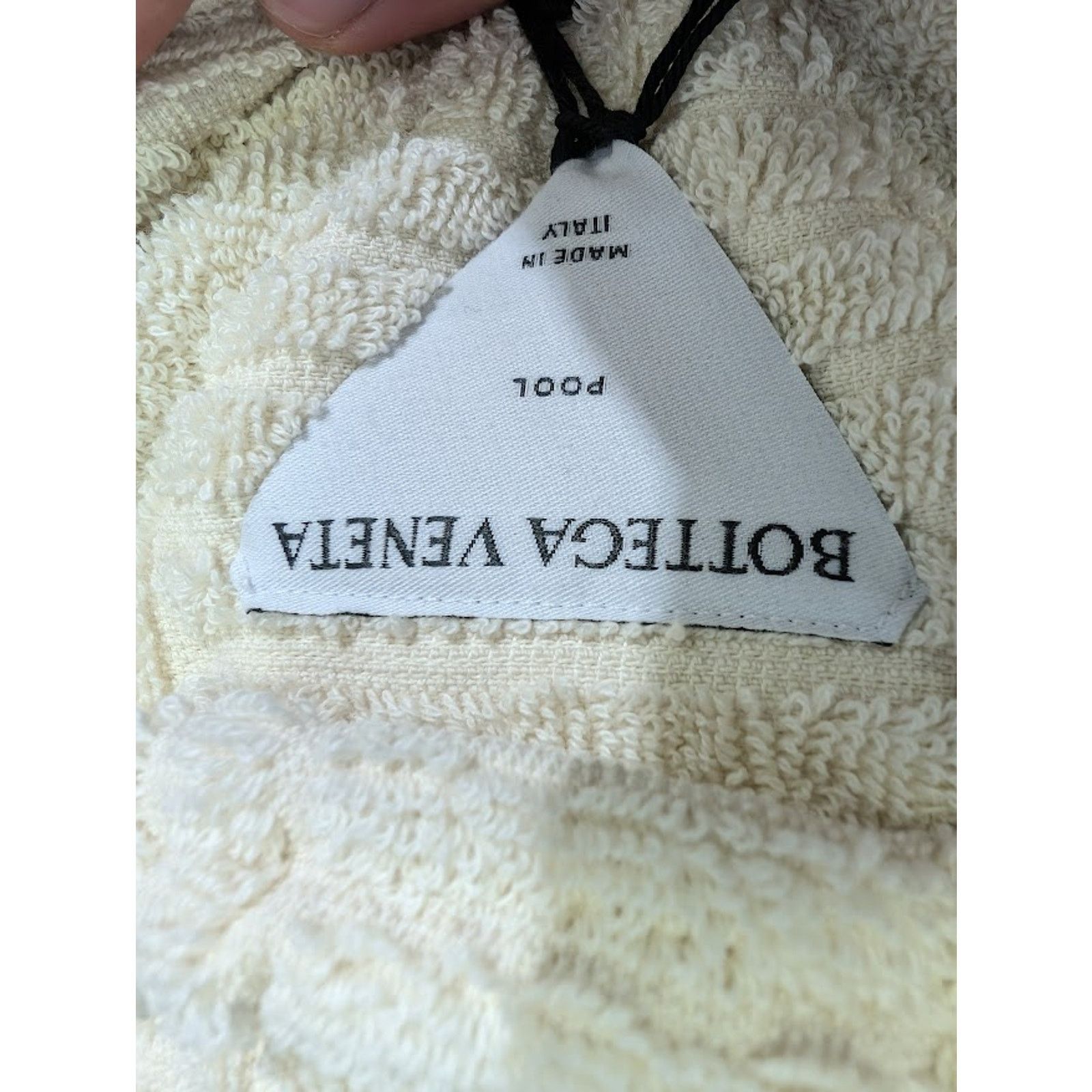 Bottega Veneta o1rshd1 Bathrobe Cotton Terry in String Size US M / EU 48-50 / 2 - 13 Thumbnail