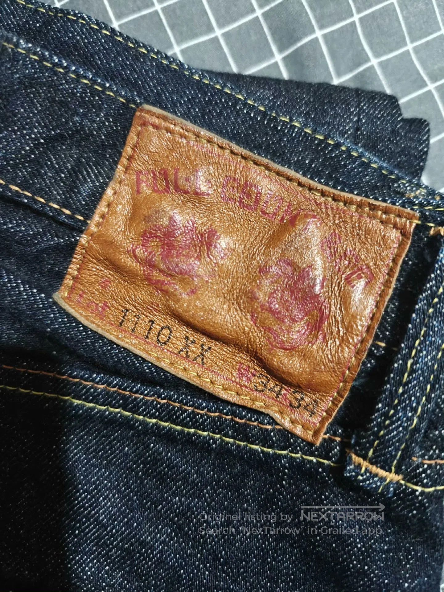 Full Count & Co. FULLCOUNT 1110XX High. Size US 34 / EU 50 - 7 Thumbnail