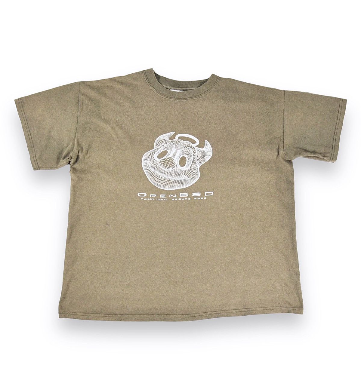 Microsoft 90s OpenBSD Software Vintage Tee Y2K Size US XL / EU 56 / 4 - 4 Thumbnail