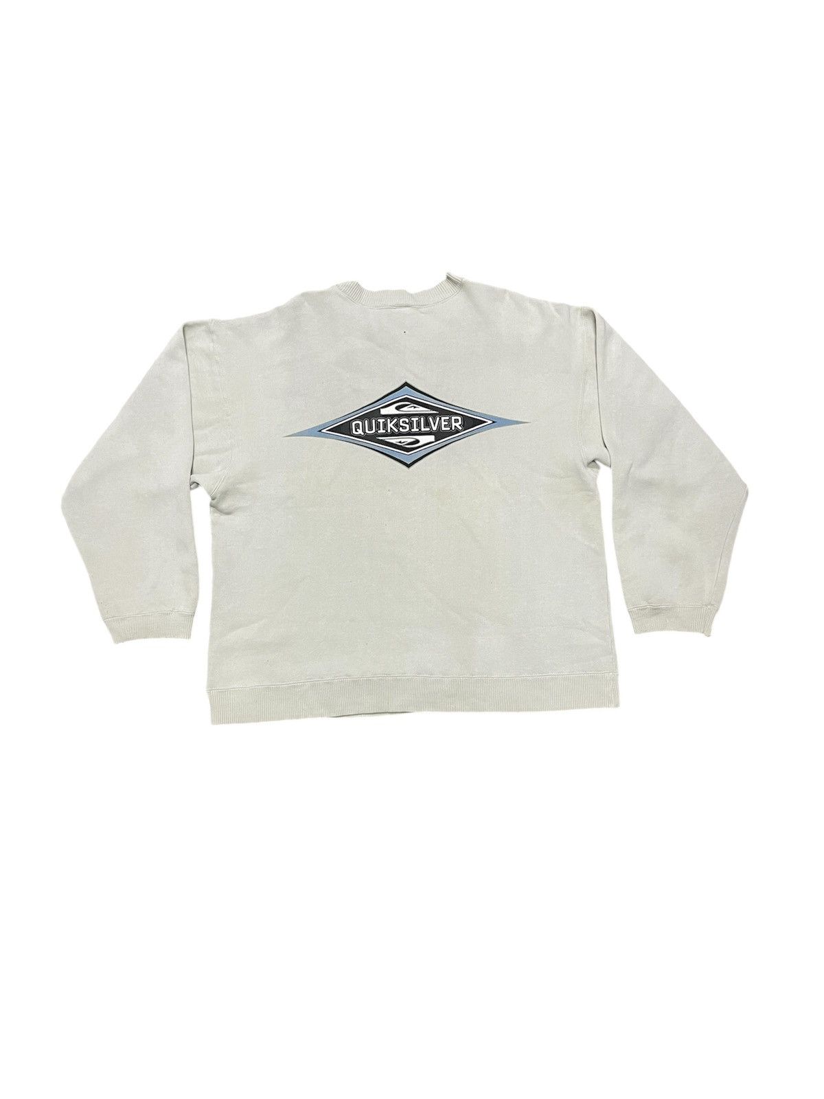 Quicksilver 90s QUIKSILVER DISTRESSED BIG LOGO HOODIE Size US M / EU 48-50 / 2 - 1 Thumbnail
