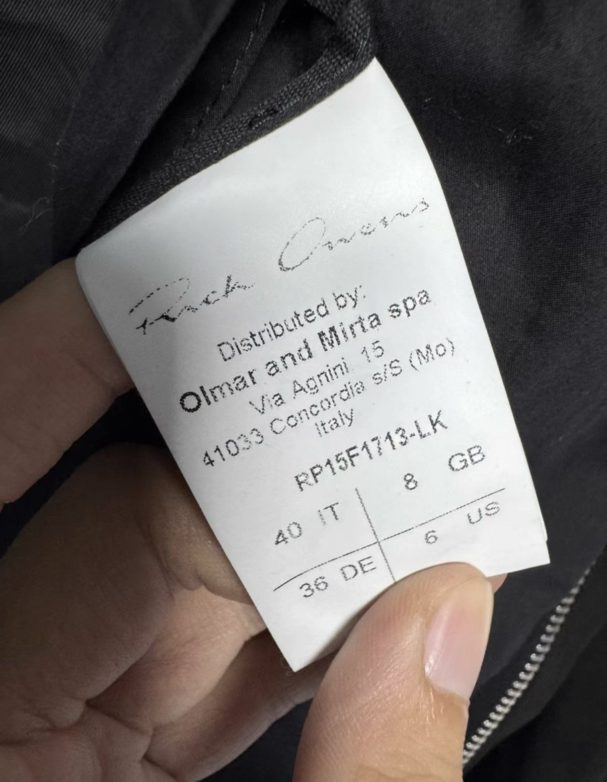 Rick Owens Rick Owens Lambskin & Cowhide Biker Jacket K37 Size US XXS / EU 40 - 7 Thumbnail