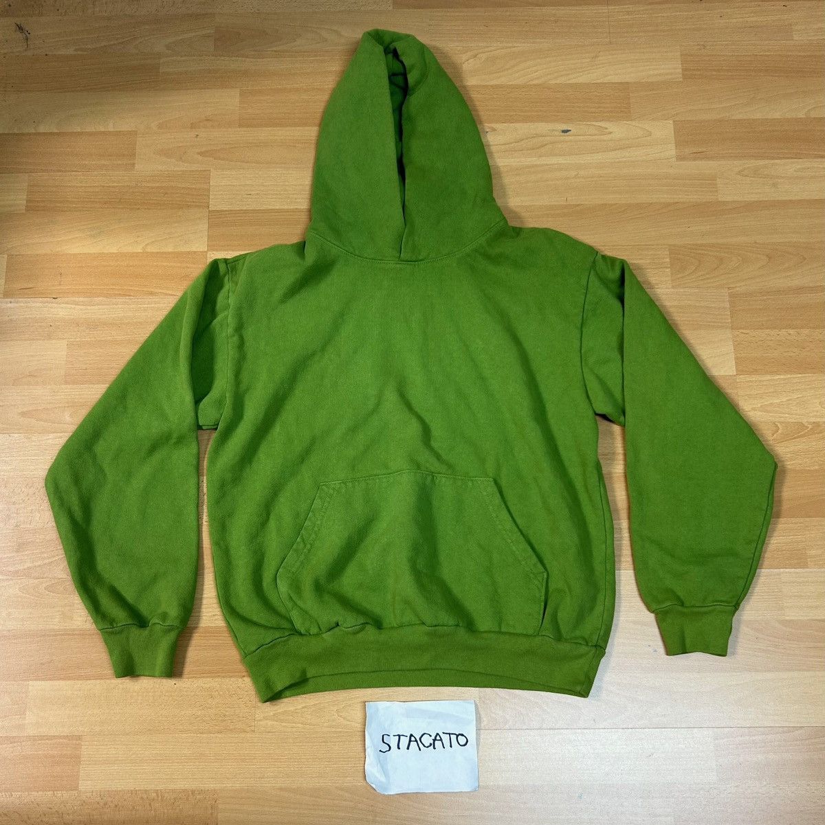 American Apparel × Vintage American Apparel Blank Hoodie Green Size US M / EU 48-50 / 2 - 1 Thumbnail