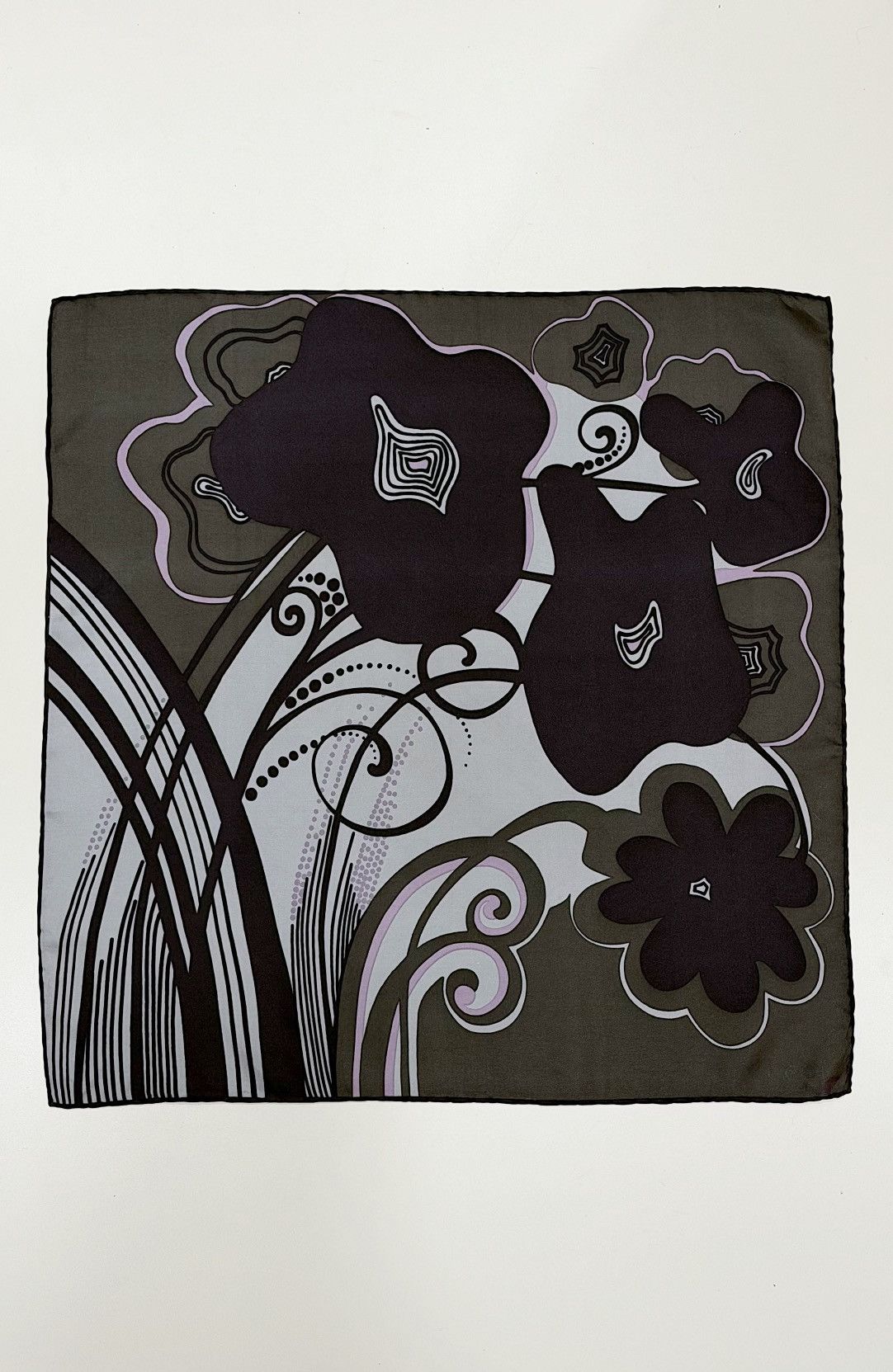 Gucci GUCCI Tom Ford 2001 Floral Silk Bandana Scarf Demna Runway Size ONE SIZE - 7 Thumbnail