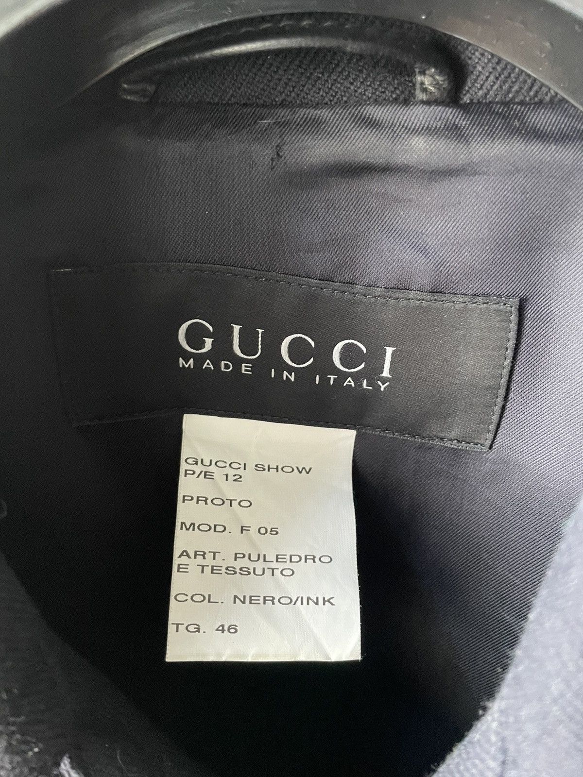 Gucci Gucci Leather & Wool Jacket Size US S / EU 44-46 / 1 - 3 Thumbnail