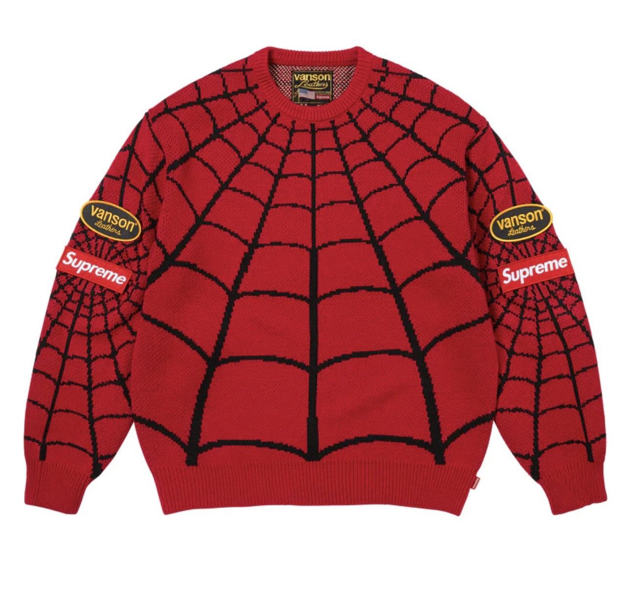 Supreme Supreme Vanson Spider-Man Sweater Size US XXL / EU 58 / 5 - 4 Thumbnail