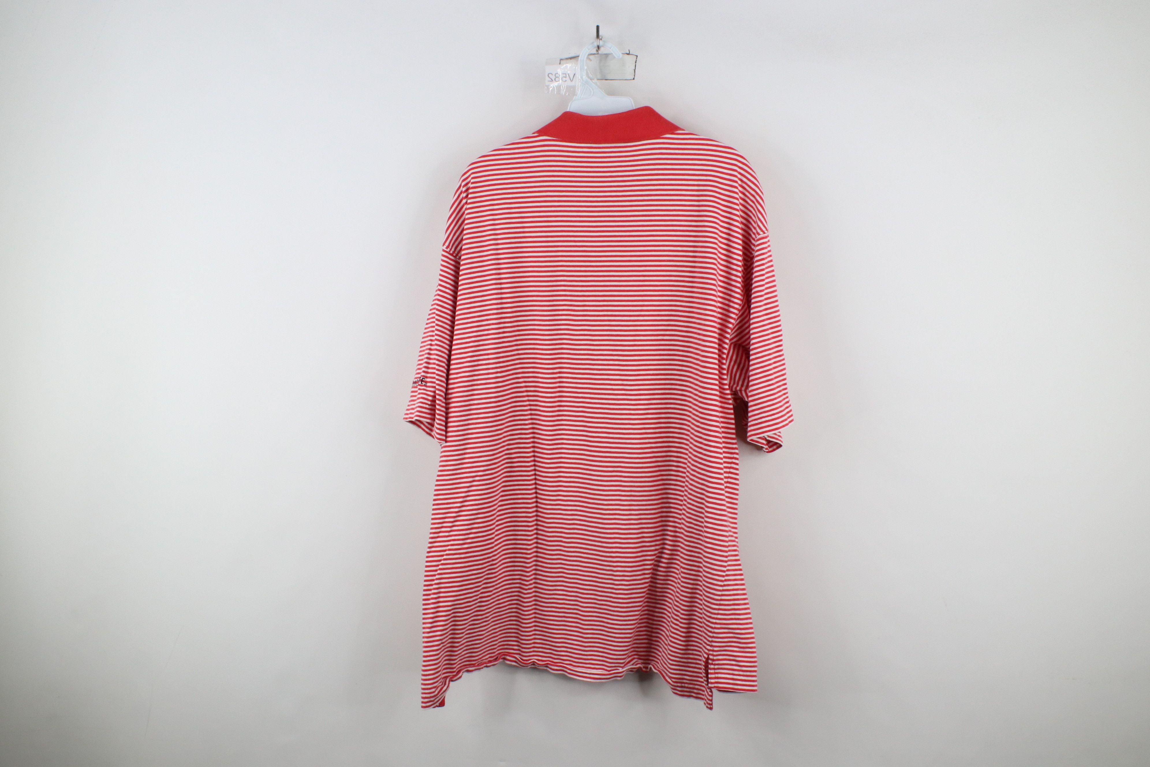 Champion × Vintage Vintage 90s Champion Ohio State University Polo Shirt Red Size US XL / EU 56 / 4 - 10 Thumbnail