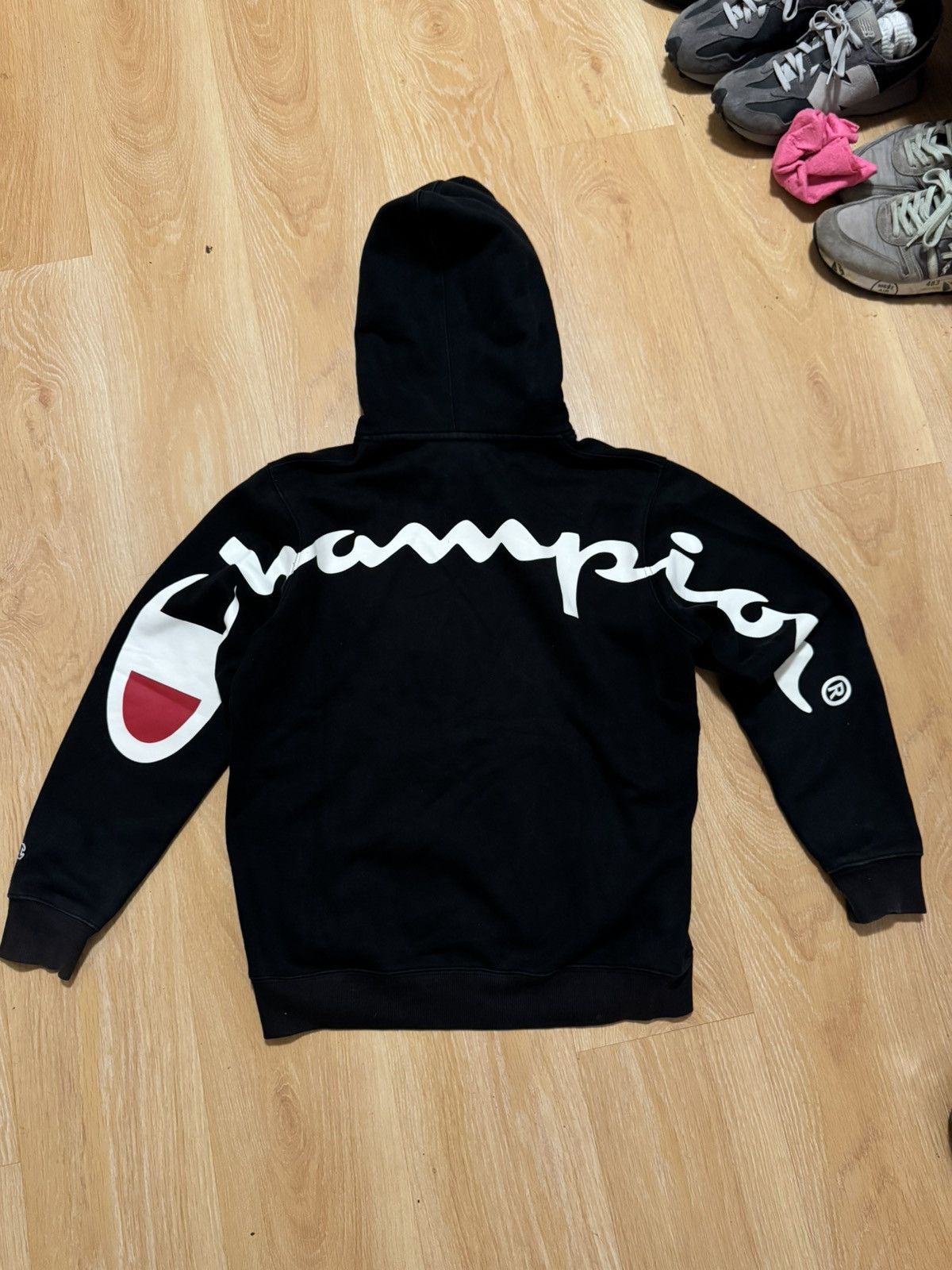 Champion × Supreme Hoodie Supreme/Champion Size US M / EU 48-50 / 2 - 6 Thumbnail