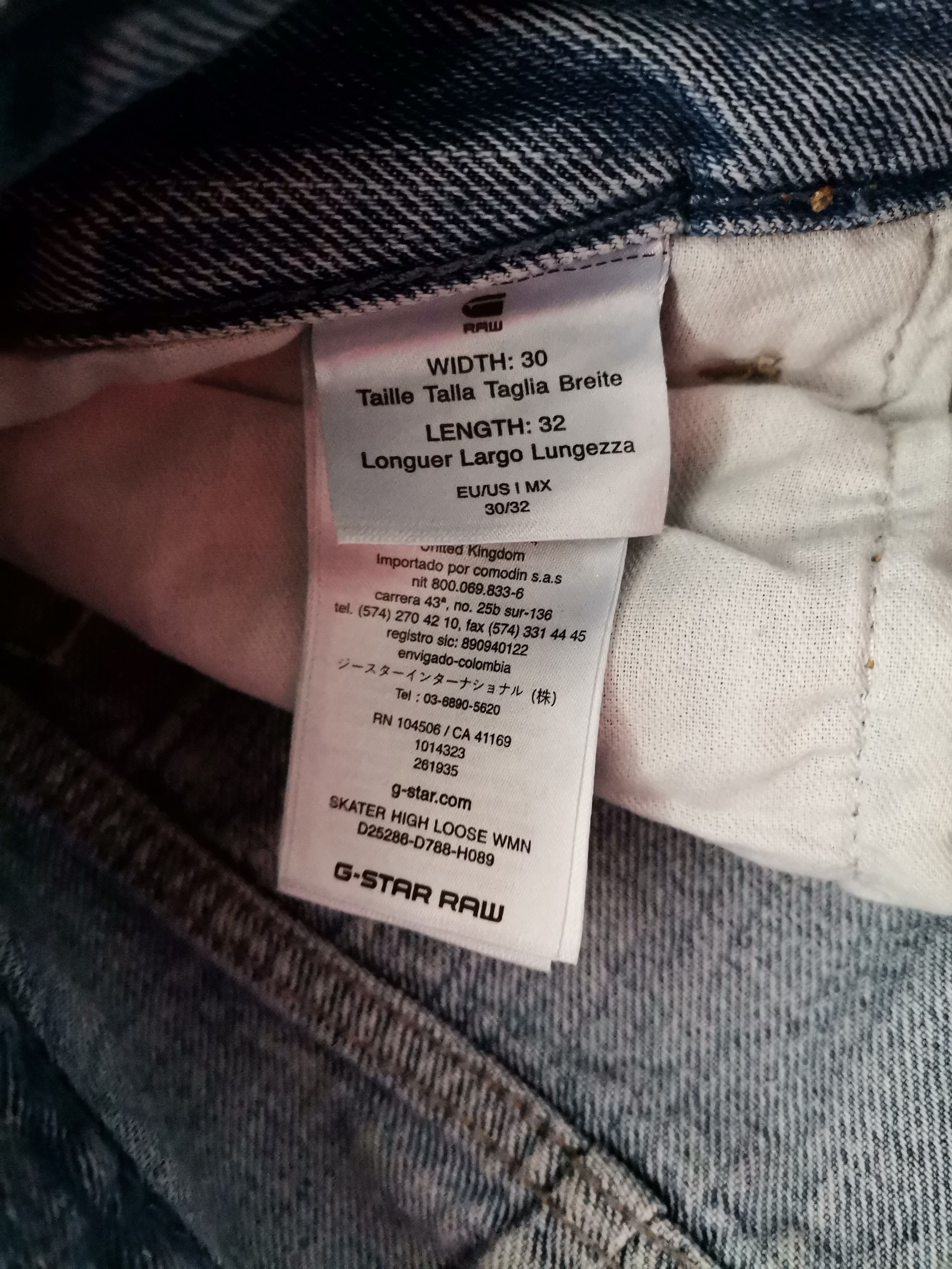 G-Star G-Star Raw Baggy Jeans Size US 30 / EU 46 - 3 Thumbnail