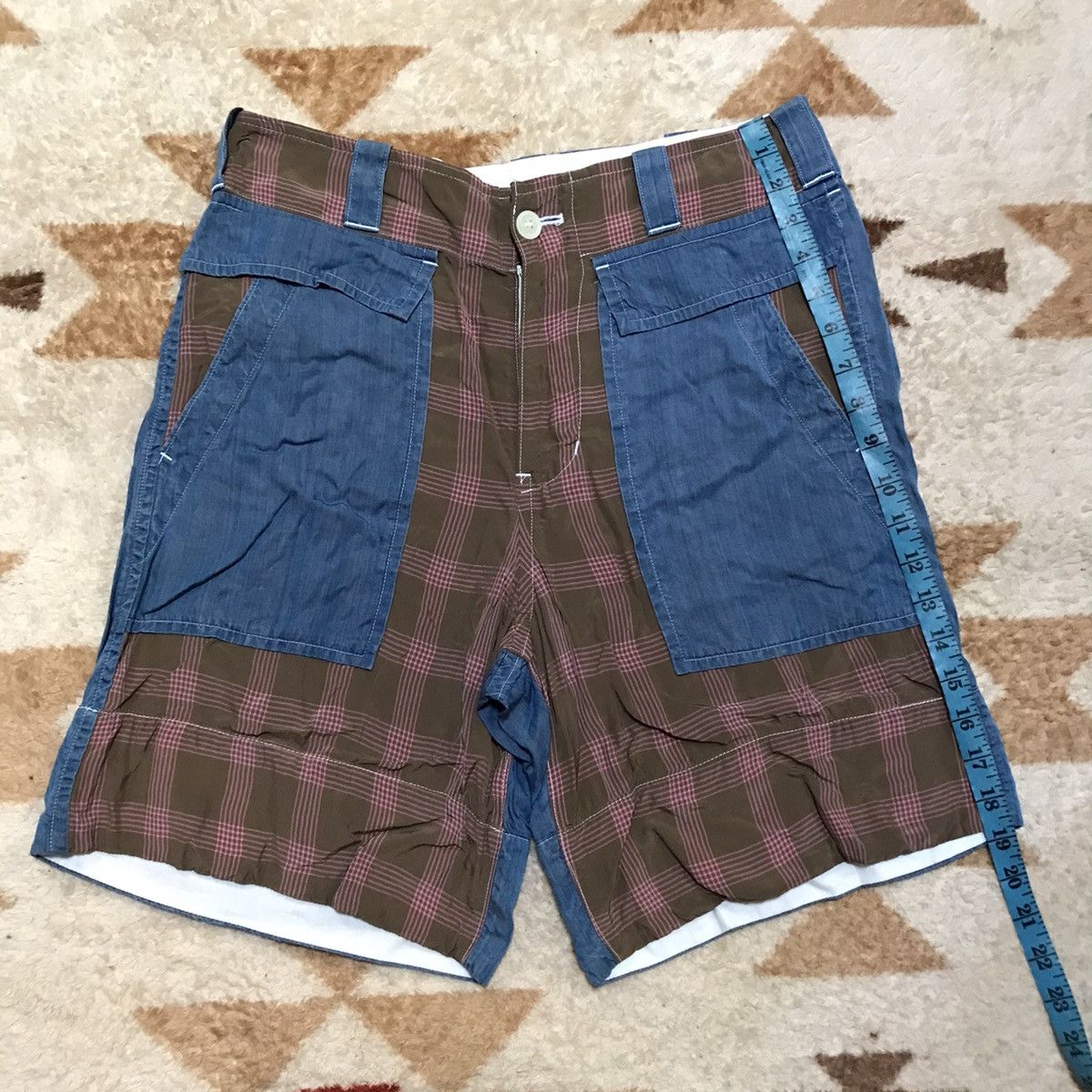 Comme des Garcons 🔥Distressed🔥2017 Comme Des Garcons Tricot Short Pants CDG Size 31" - 7 Thumbnail