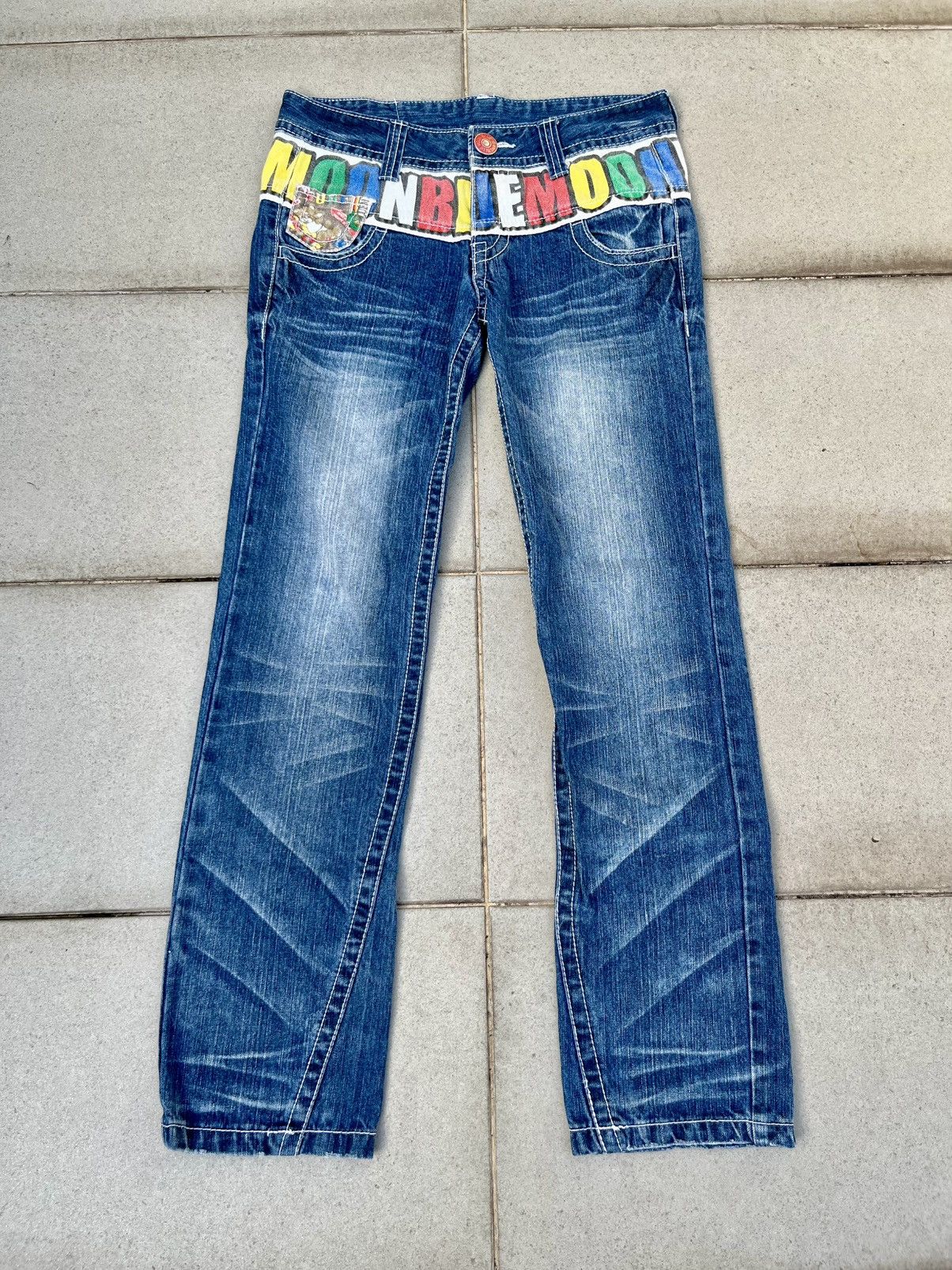 Blue Blue Japan Blue Moon Blue Iconic Japanese Brand Jeans Size US 30 / EU 46 - 1 Thumbnail