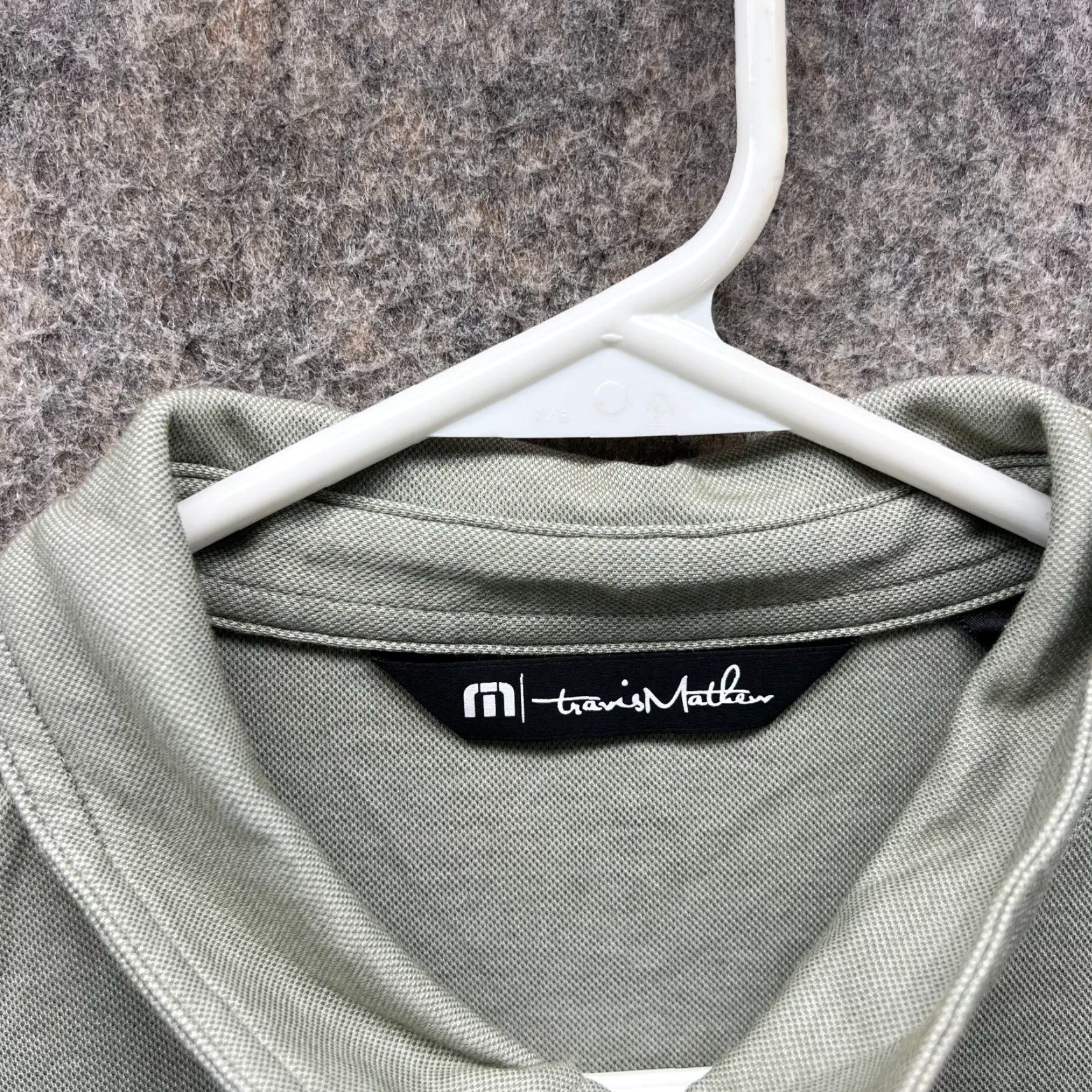 TravisMathew VINTAGE Travis Mathew Polo Shirt Men Medium Adult Green Orange Casual Golf Cotton Shirt Clothing Men Size US M / EU 48-50 / 2 - 5 Thumbnail