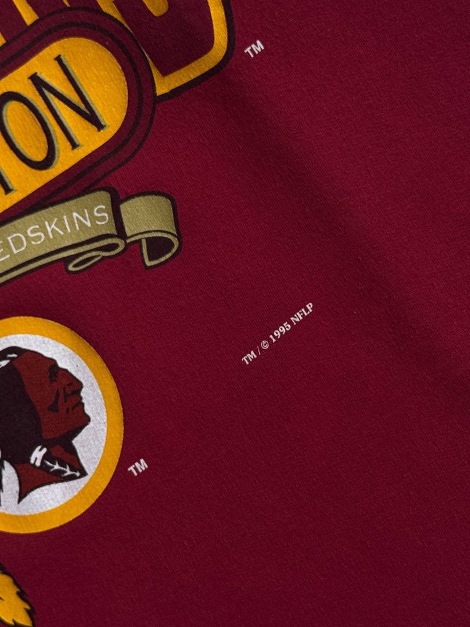 Other washington redskins NUTMEG 1995 NFLP sweat t shirt size L Size US L / EU 52-54 / 3 - 4 Thumbnail