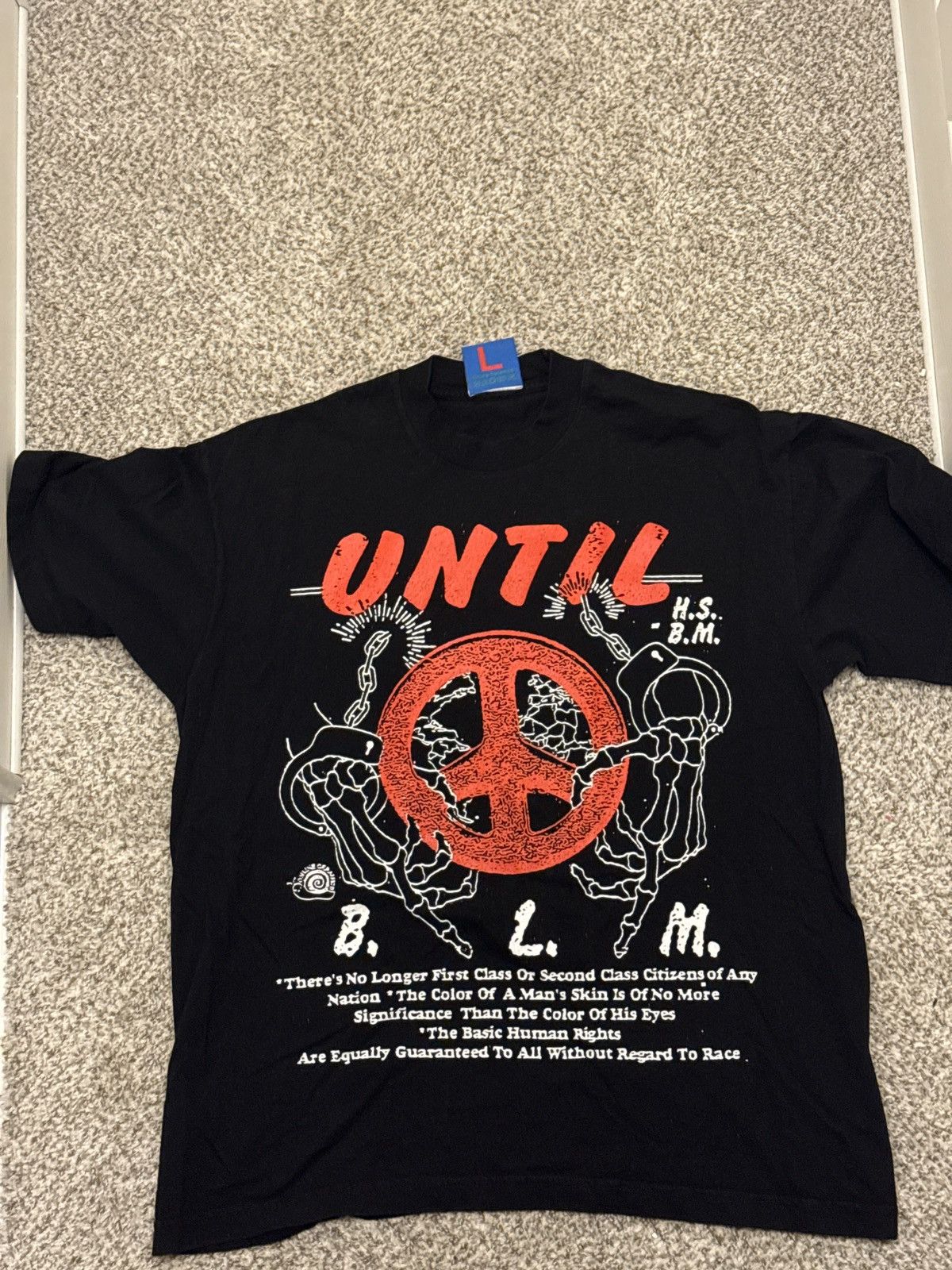 Online Ceramics “Good over Evil” online ceramic graphic Tee Size US L / EU 52-54 / 3 - 4 Thumbnail