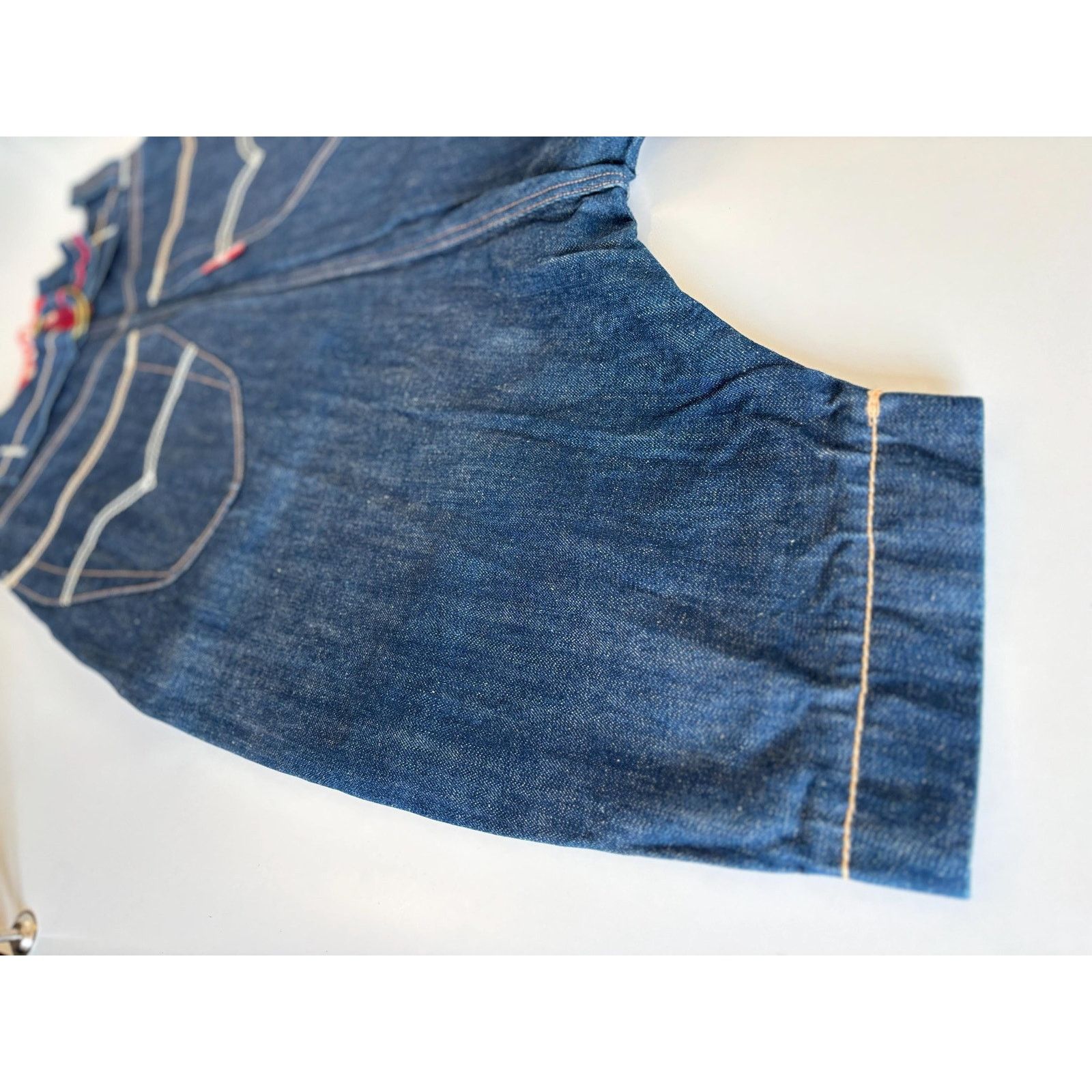 Levi's Levi’s RED Harem Jeans Y2K Selvedge Drop Crotch Pants Size US 30 / EU 46 - 3 Thumbnail