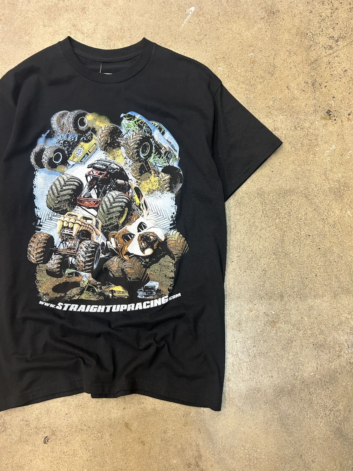 Vintage Vintage Monster Truck Racing Tee Medium Size US M / EU 48-50 / 2 - 2 Thumbnail