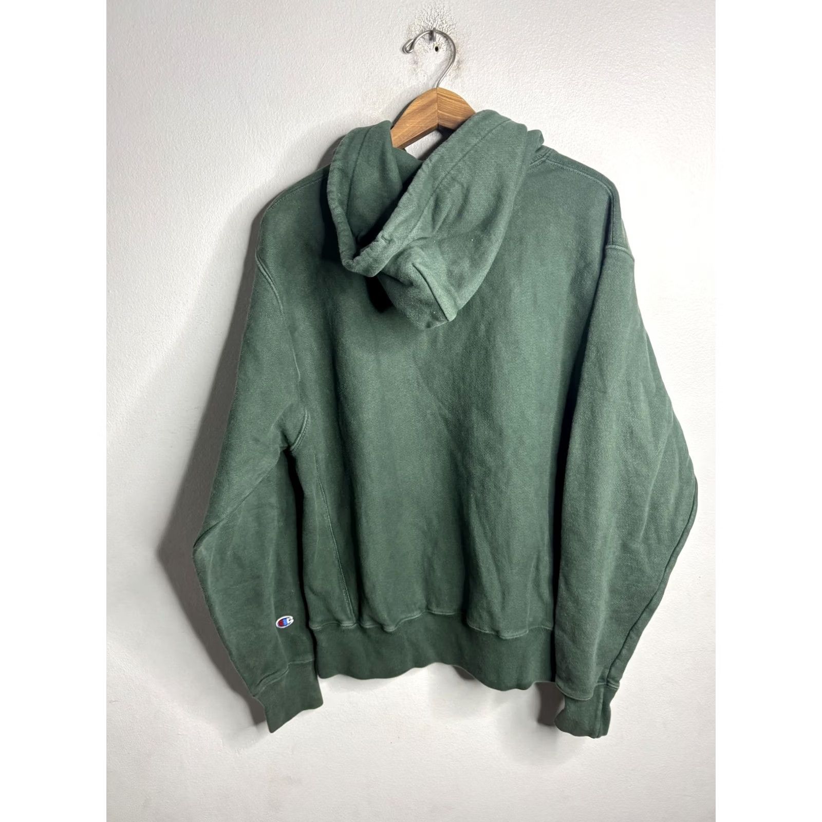 Champion Lyrical Lemonade Hoodie Mens Medium Green Pullover Champion Embroidered Logo Size US M / EU 48-50 / 2 - 4 Thumbnail