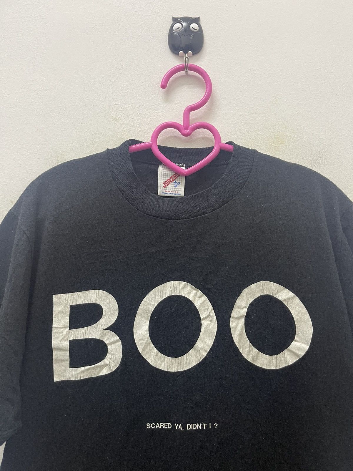 Vintage Rare Vintage BOO SCARED YA, DIDN’T I Spell Out Wording Movie Size US M / EU 48-50 / 2 - 2 Thumbnail