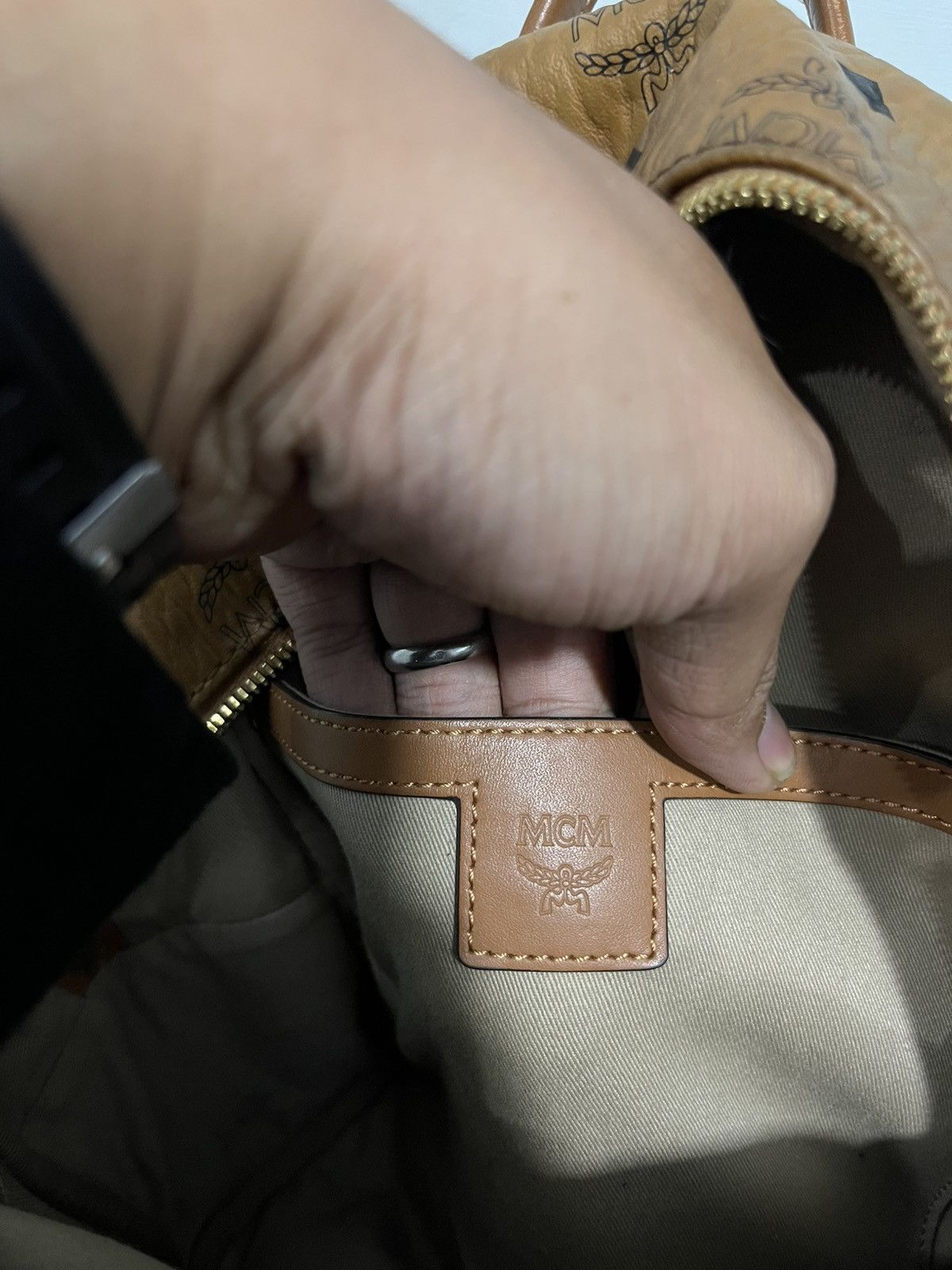 MCM Mcm leather backpack Size ONE SIZE - 12 Thumbnail