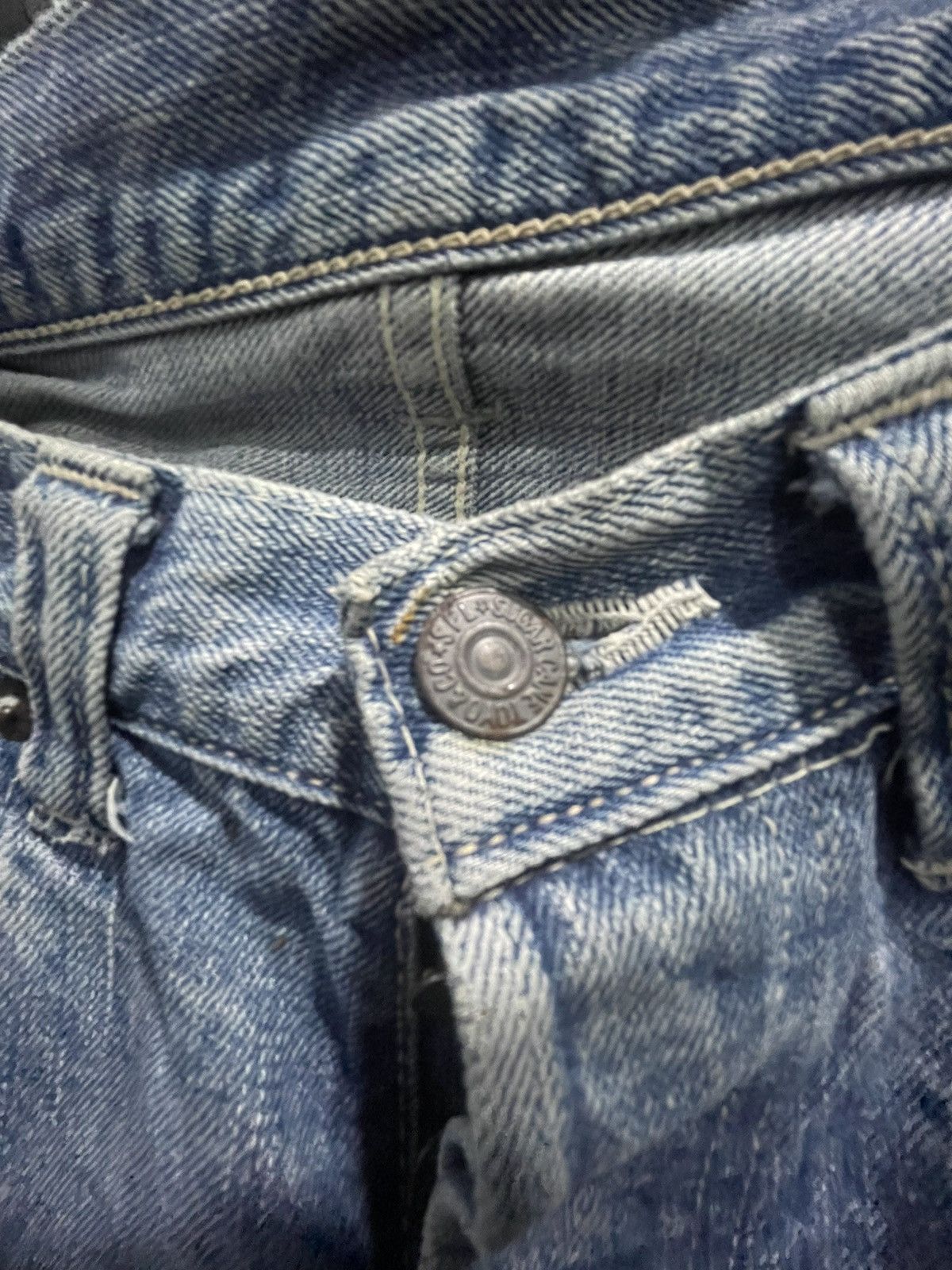 Sugar Cane Vintage Sugar Cane Custom Patchwork Size US 30 / EU 46 - 6 Thumbnail