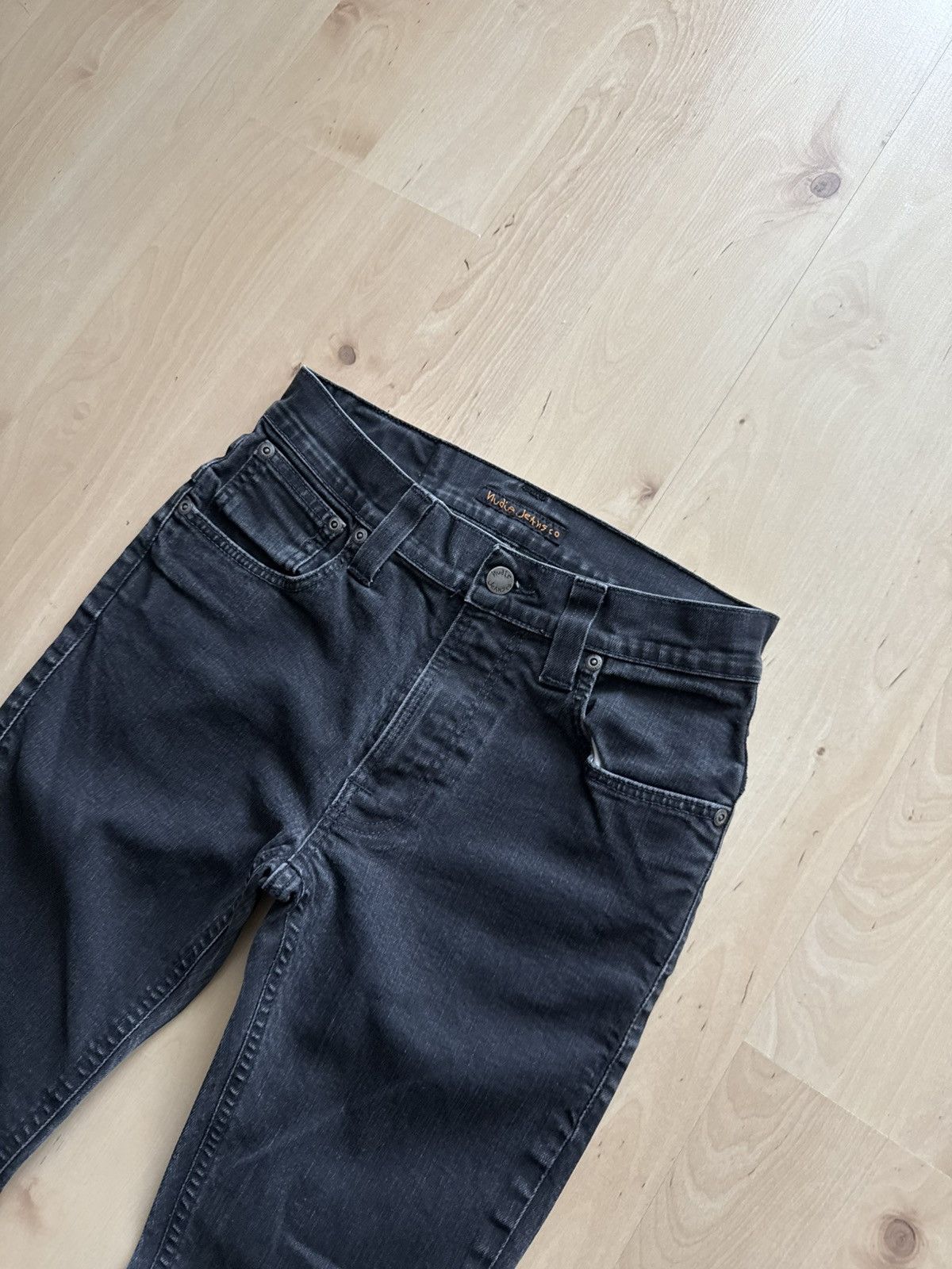 Nudie Jeans Nudie Jeans thin finn skinny denim jeans Size US 29 - 3 Thumbnail