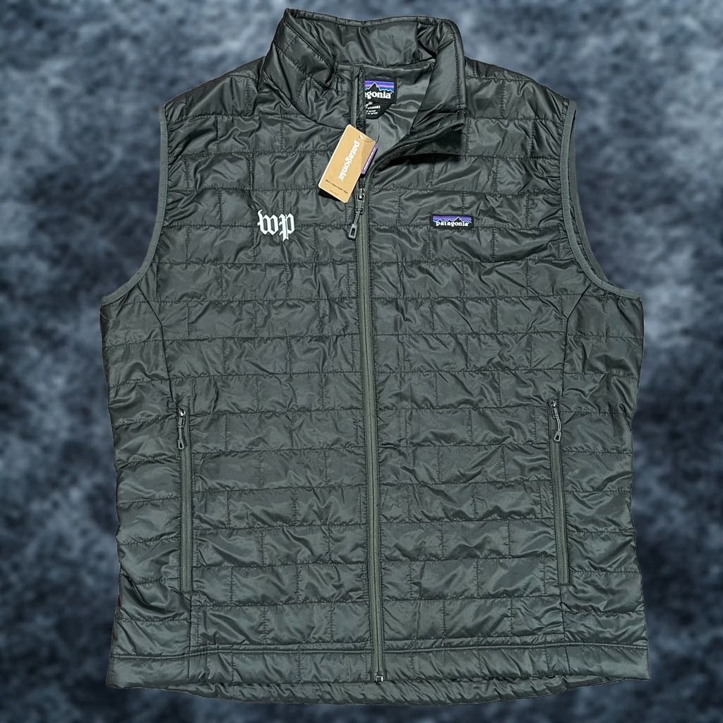 Patagonia VINTAGE? No, not vintage. Patagonia Nano Puff Vest Primaloft Insulated Full Zip XL Men Grey Jacket NWT Size US XL / EU 56 / 4 - 1 Thumbnail