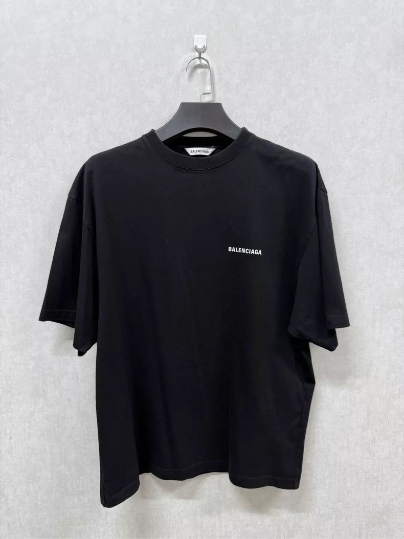 Balenciaga Anti-B Embroidery Short Sleeve
