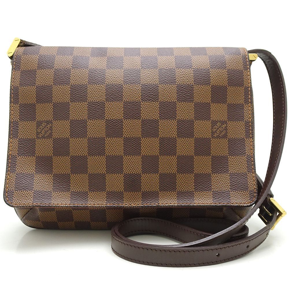 Louis Vuitton Damier Musette Tango Ebene Brown