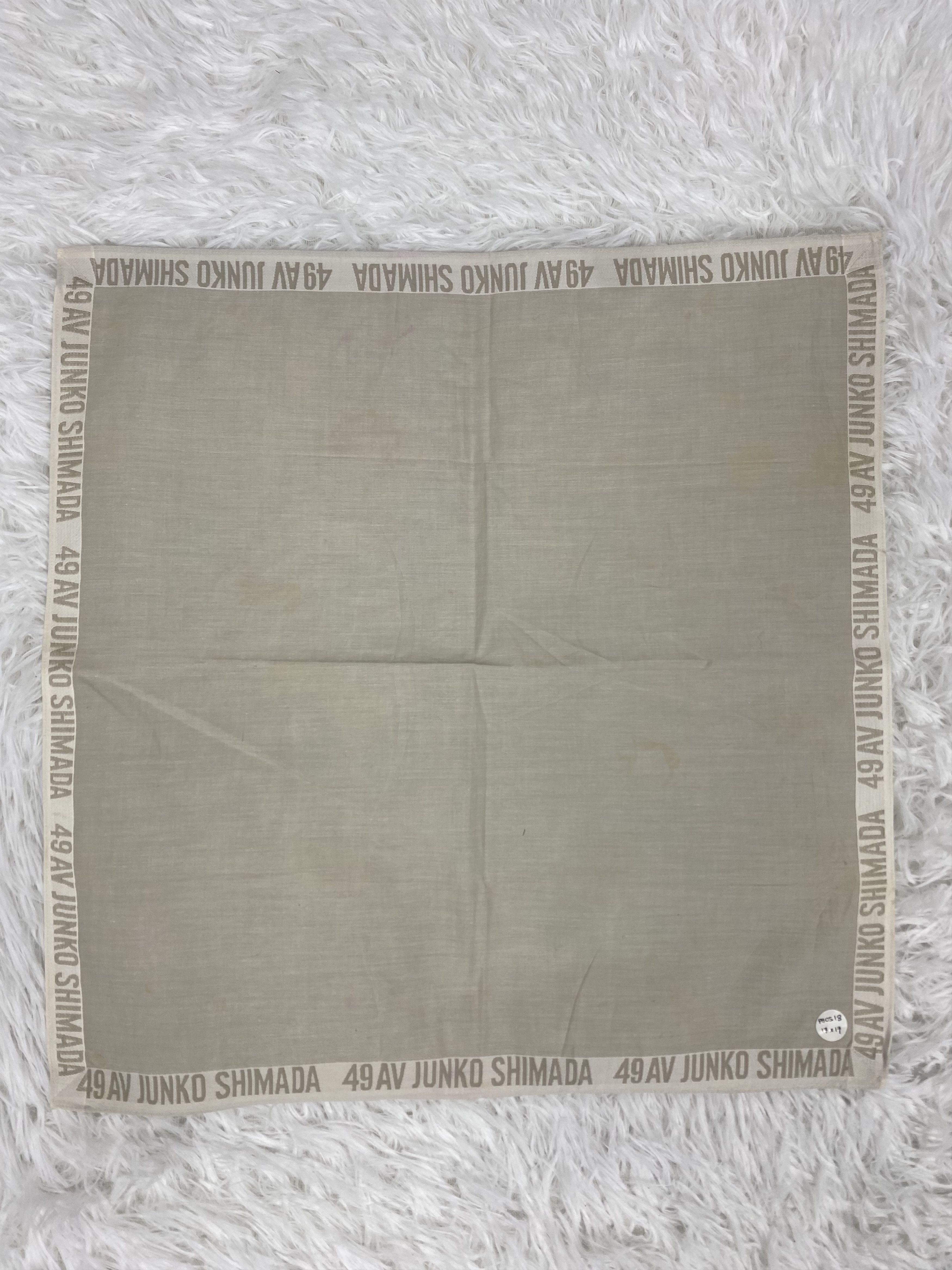 Junko Shimada Vintage Junko Shimada Handkerchief Neckerchief PH0518 Size ONE SIZE - 3 Thumbnail