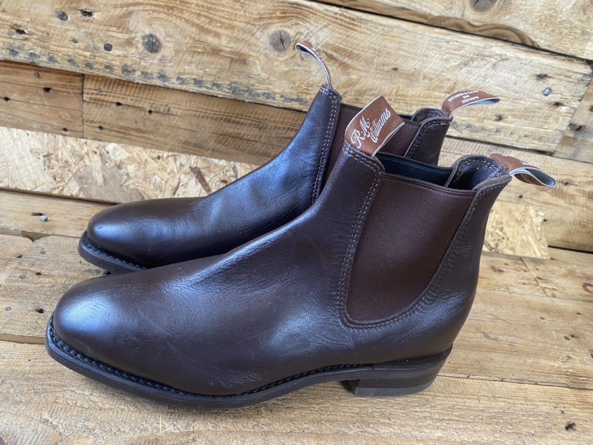 R.M. Williams Rm williams comfort craftman brown chelsea boots sz uk5, 38 Size US 6 / EU 39 - 6 Thumbnail