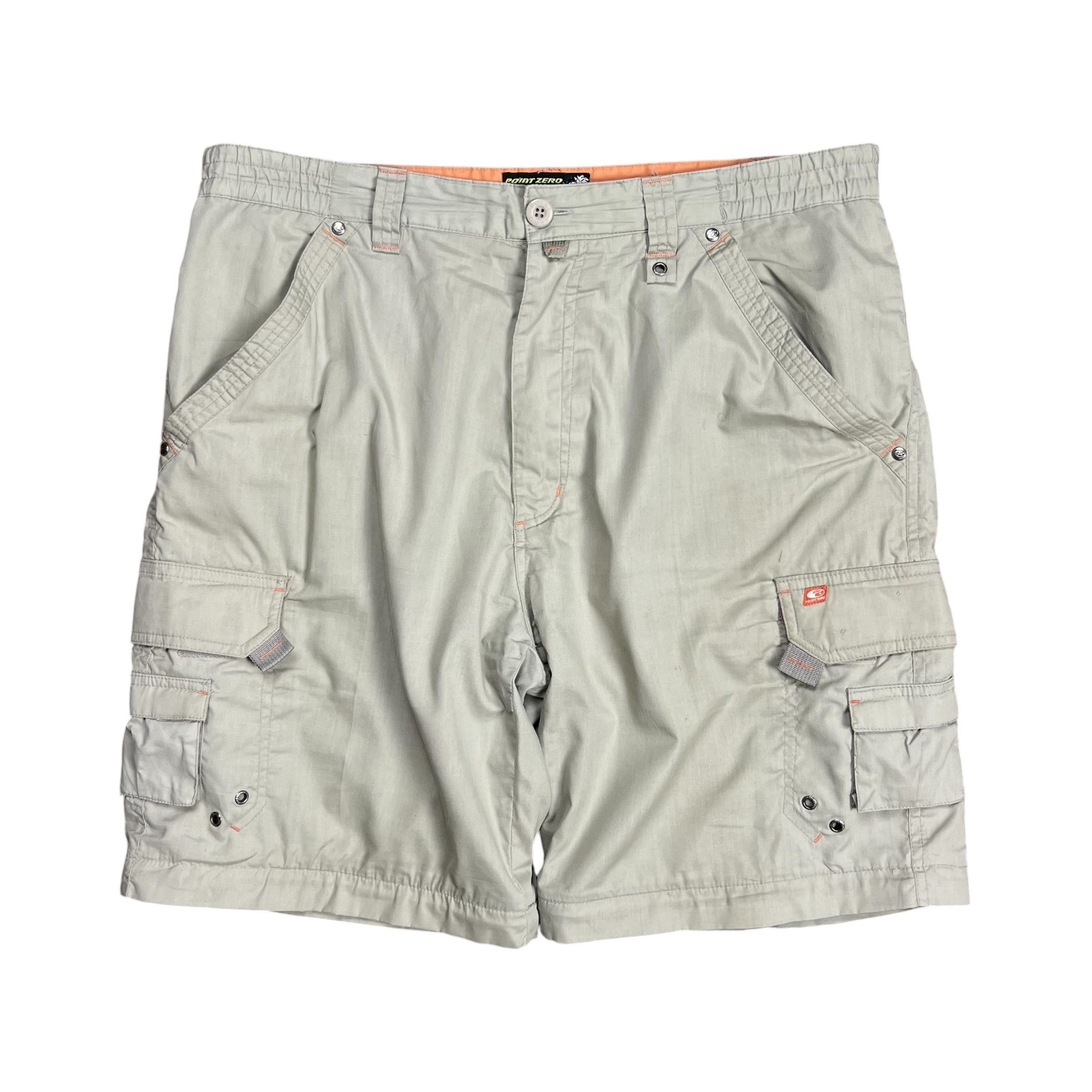 Point Zero Point Zero Paradise Multi Pocket Cargo Shorts - 34” Size US 34 / EU 50 - 1 Thumbnail