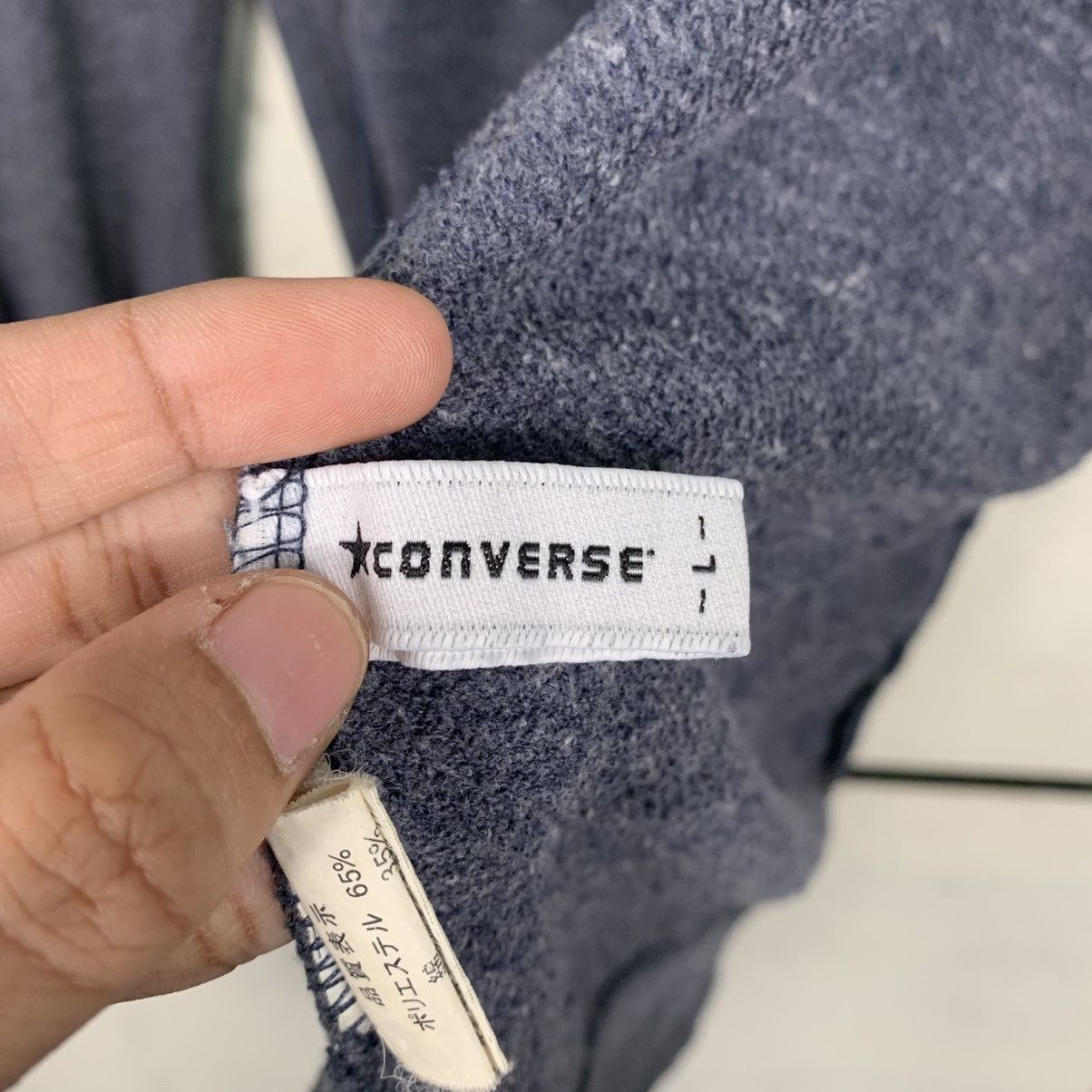 Converse Converse Big Logo Long Zipper Hoodie Size M / US 6-8 / IT 42-44 - 16 Thumbnail