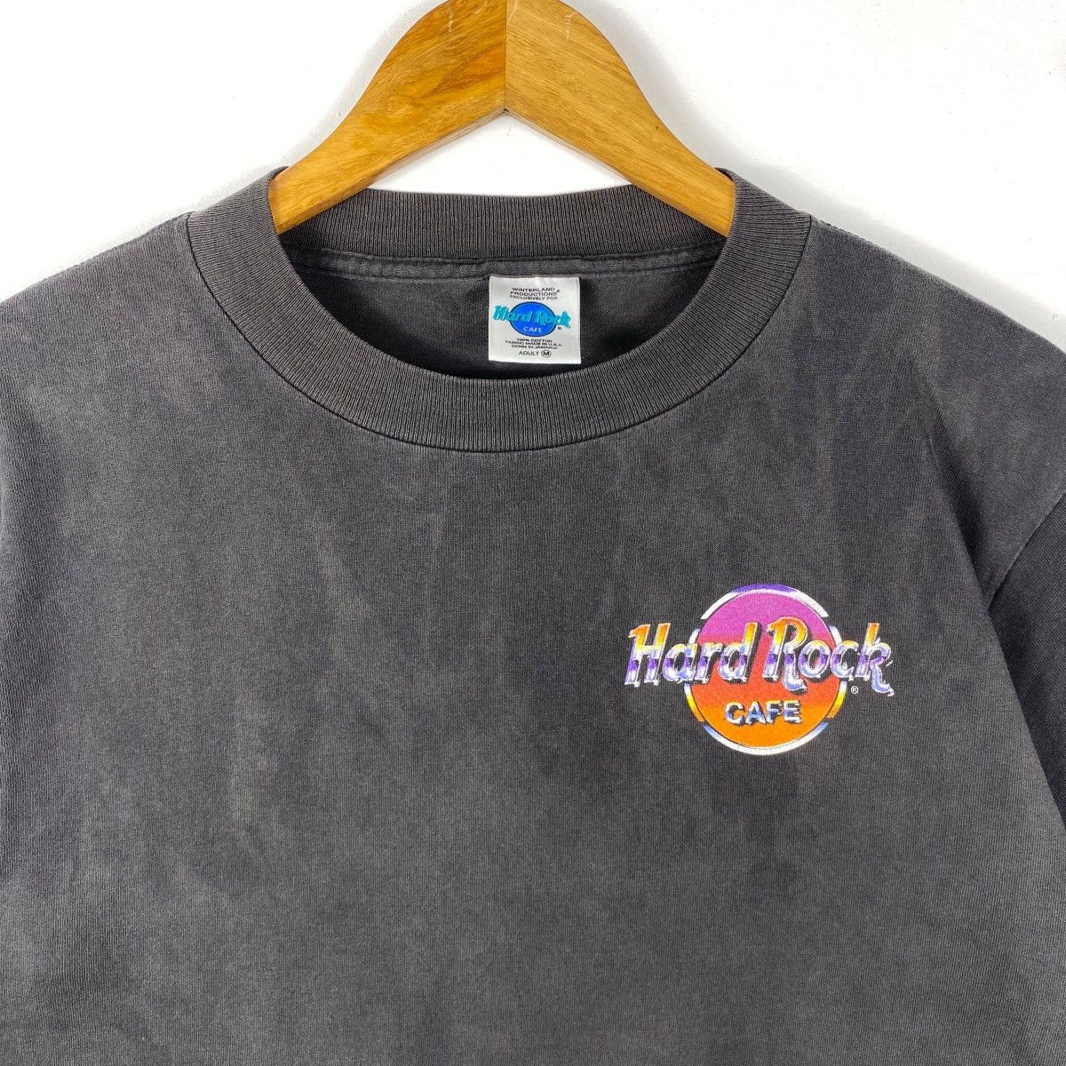 Hard Rock Cafe × Vintage Vintage 90's HARD ROCK CAFE Los Angeles Graphic Faded Tee Size US M / EU 48-50 / 2 - 6 Thumbnail