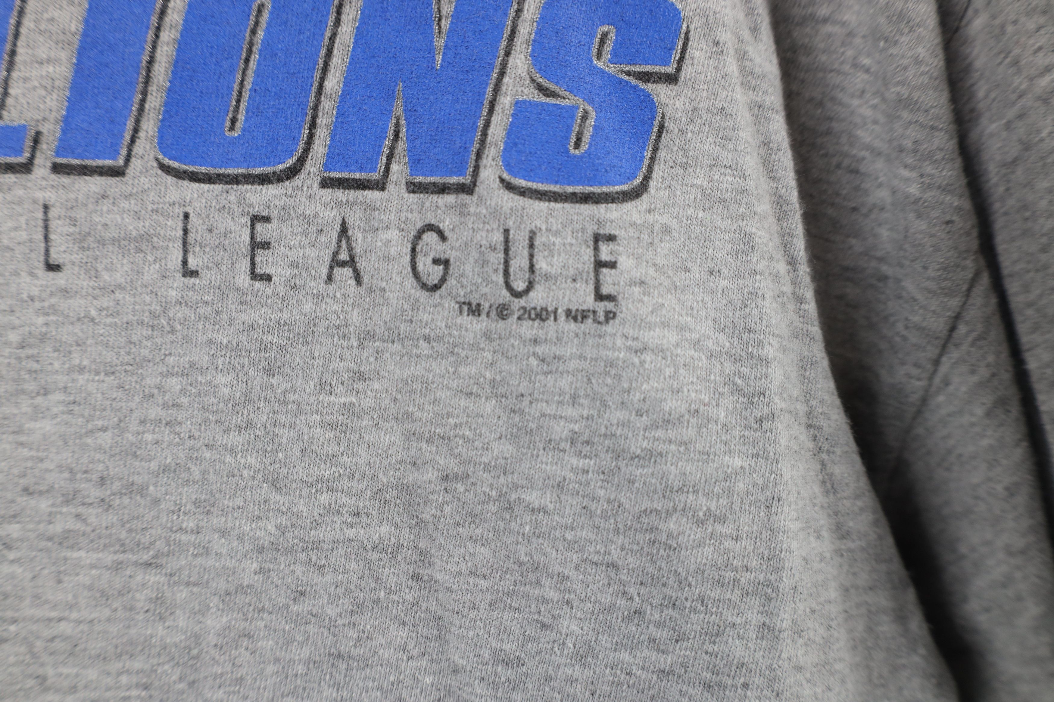 Vintage Vintage Y2K 2001 Lions Football Long Sleeve T-Shirt USA Size US L / EU 52-54 / 3 - 6 Thumbnail