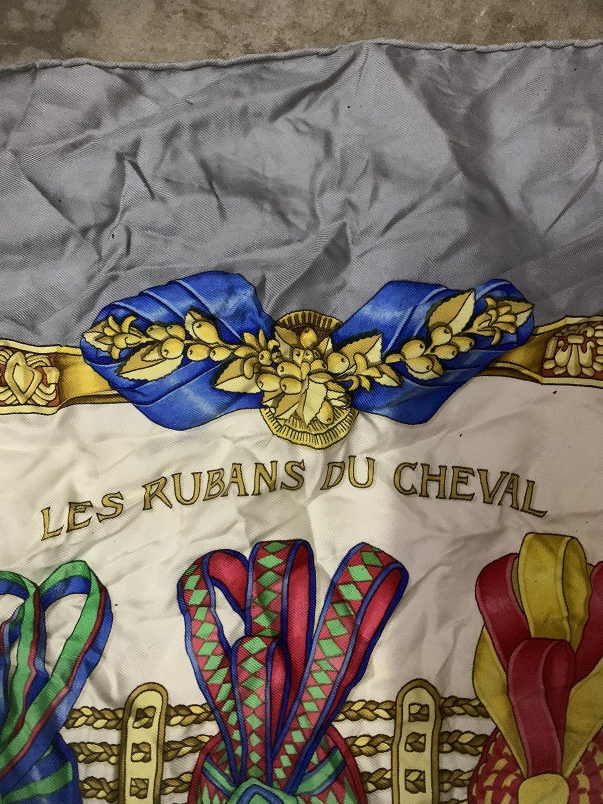 Other Her mes Les Rubans Du Cheval Handkerchief Size ONE SIZE - 4 Thumbnail